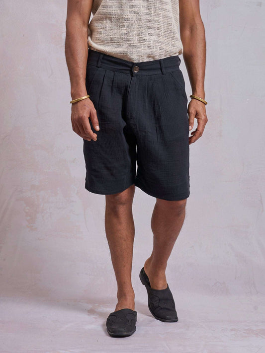 Black Casual Shorts - image 2