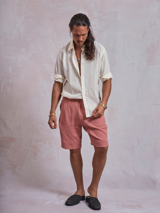 Light Terracotta Casual Shorts - image 2