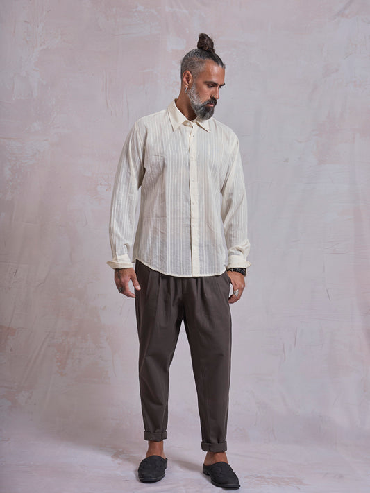 Ecru Classic Shirt II - image 2