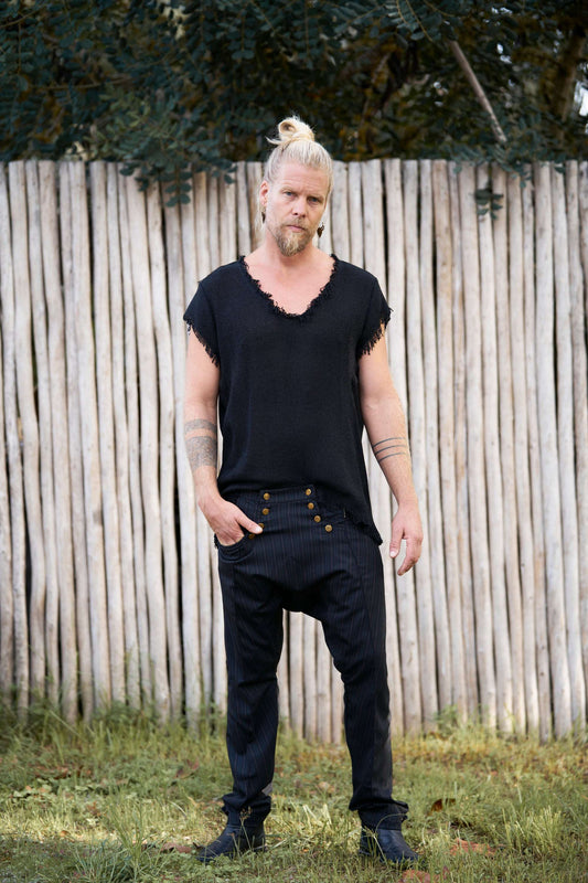Black Net T-shirt - image 2