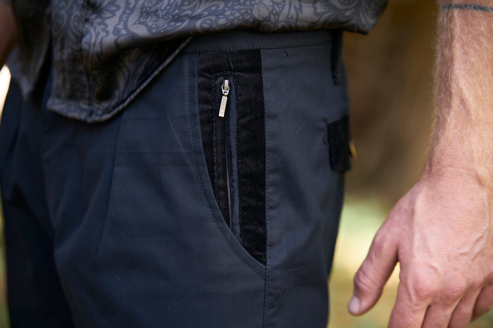 Black Chino Shorts - image 7