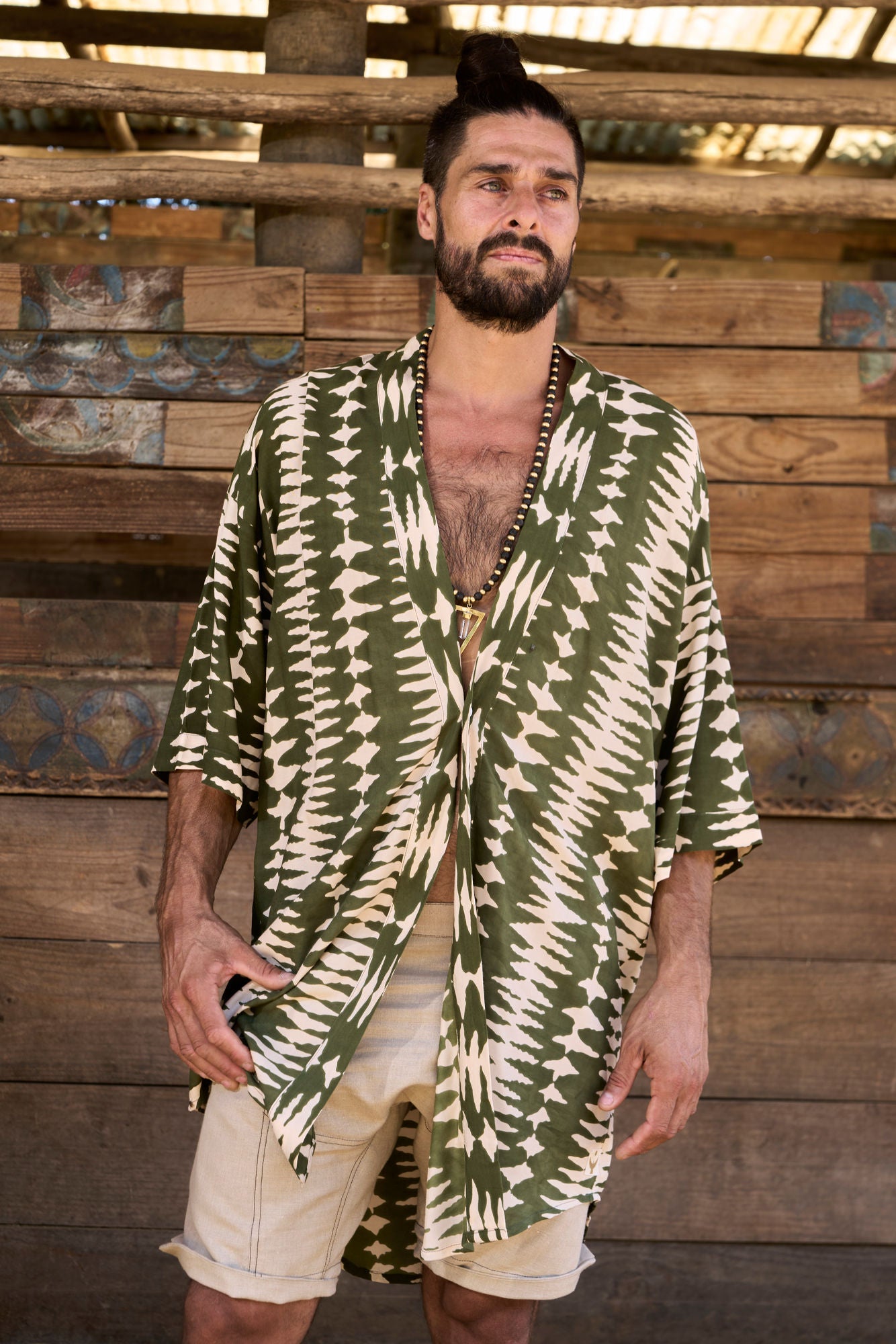Green June Shirt - NAYWAJ Ibiza Shirts
