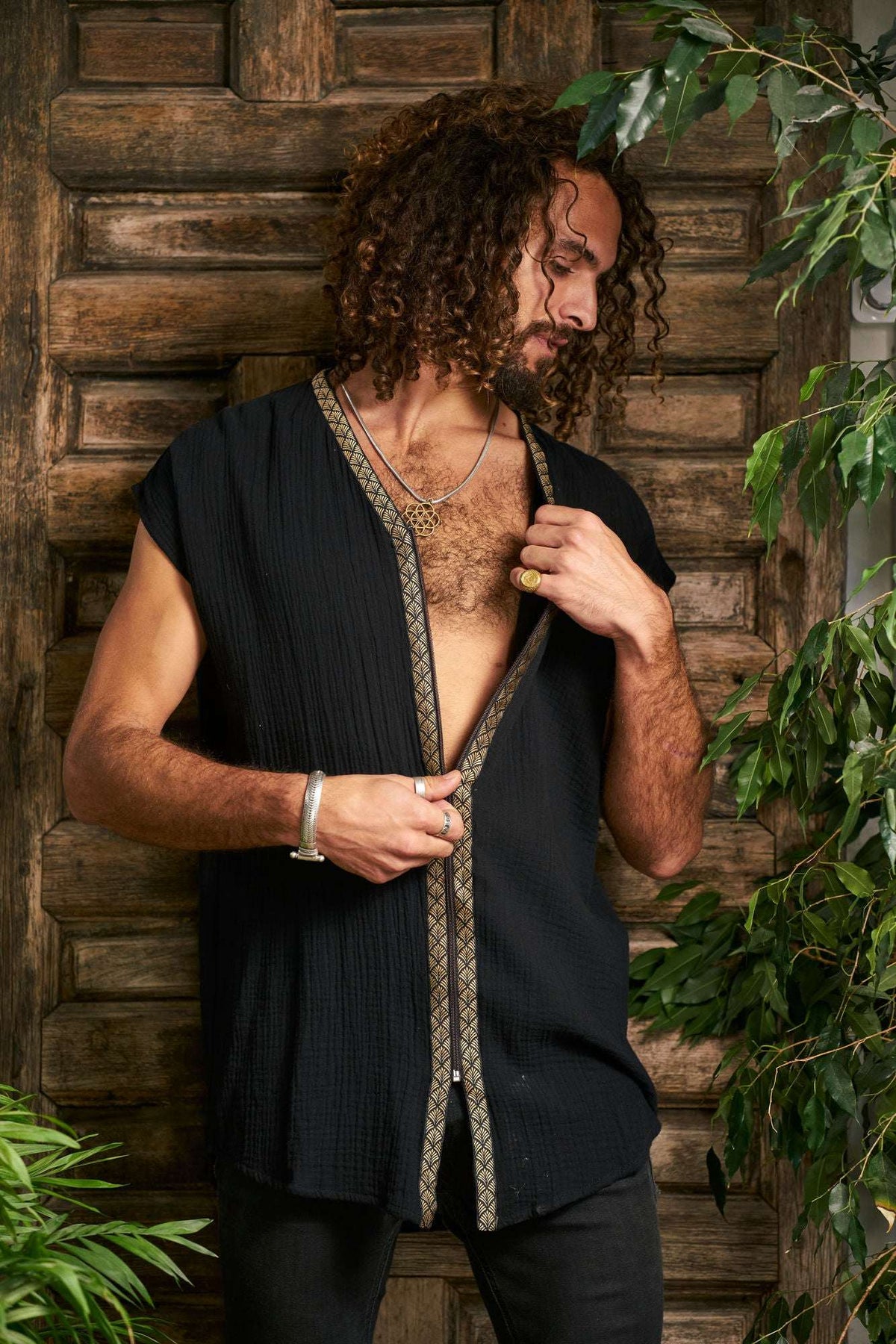 Black Orus Organic Tunic I - NAYWAJ Ibiza Tops