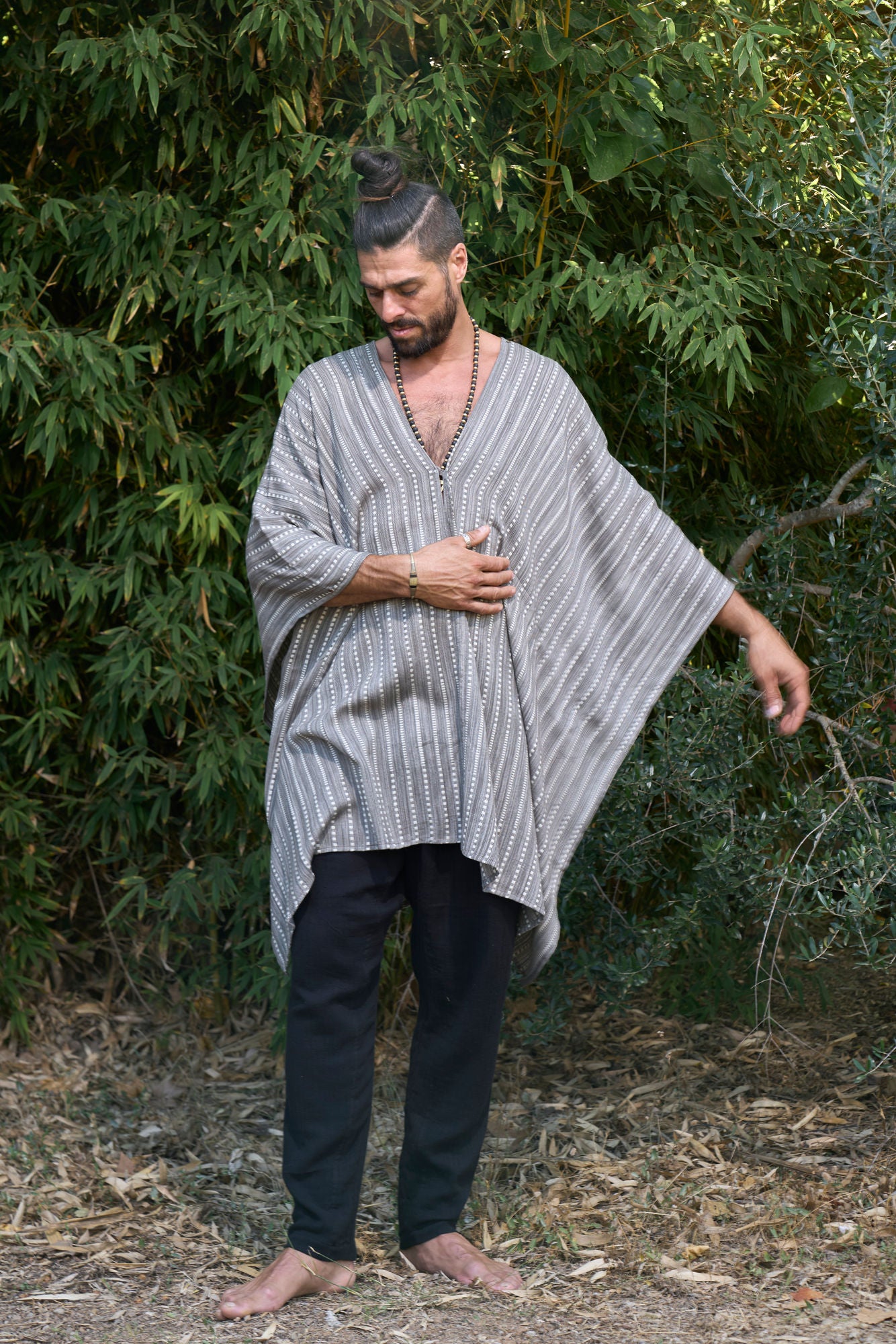 Lines Nara Poncho - NAYWAJ Ibiza Outerwear
