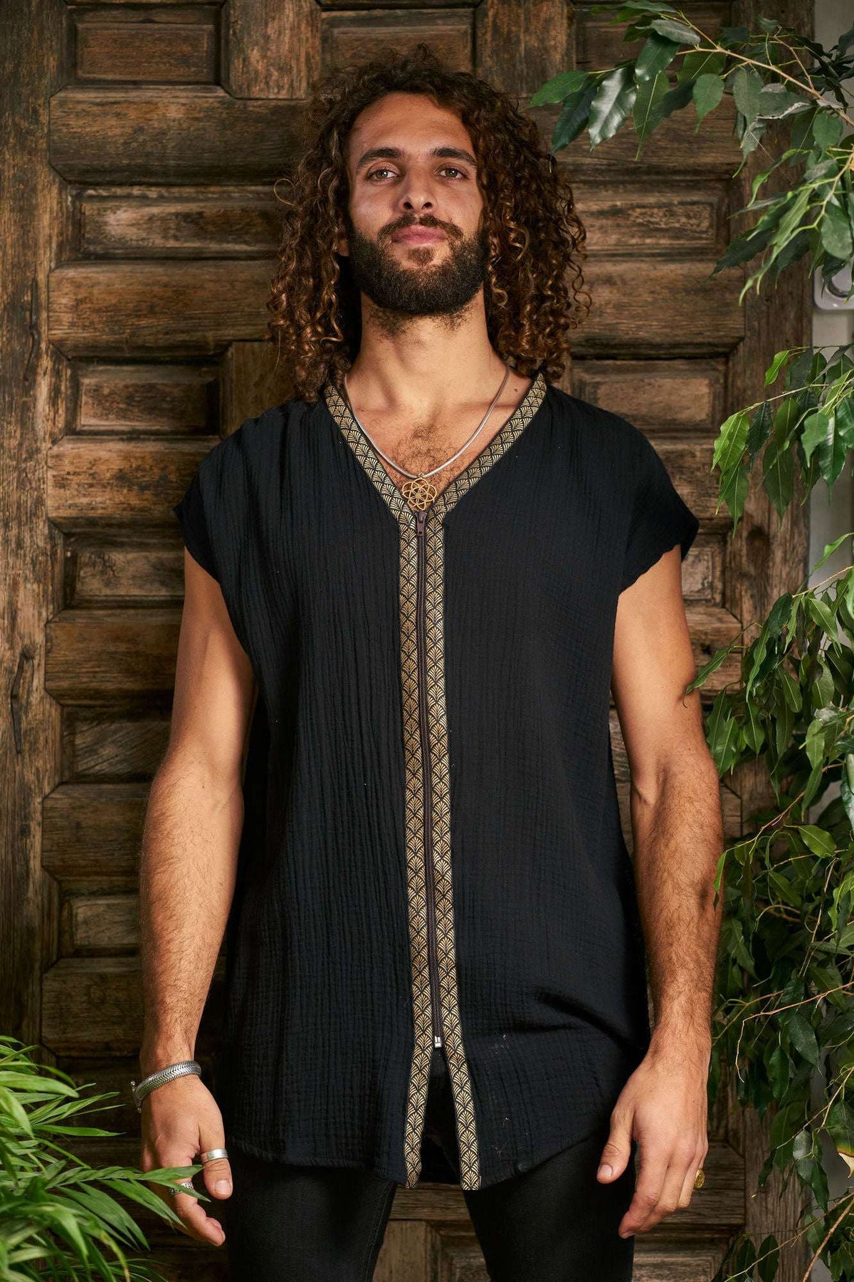 Black Orus Organic Tunic I - NAYWAJ Ibiza Tops