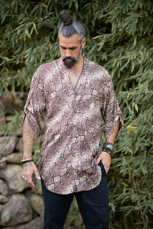 Snake Zeus Shirt - NAYWAJ Ibiza Shirts