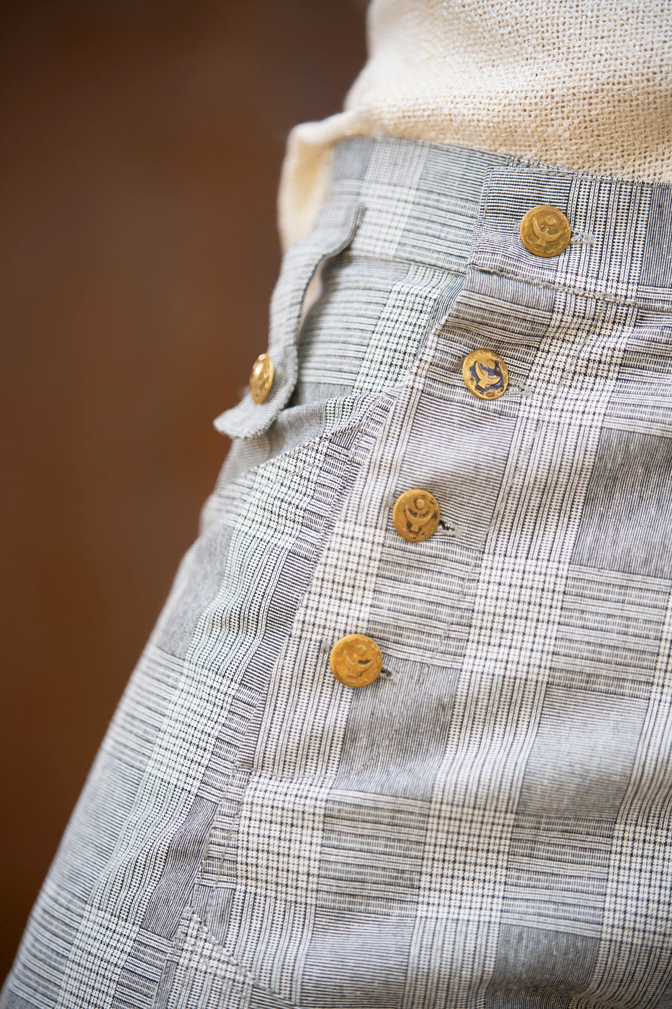 Plaid Nattaka shorts - NAYWAJ Ibiza Shorts