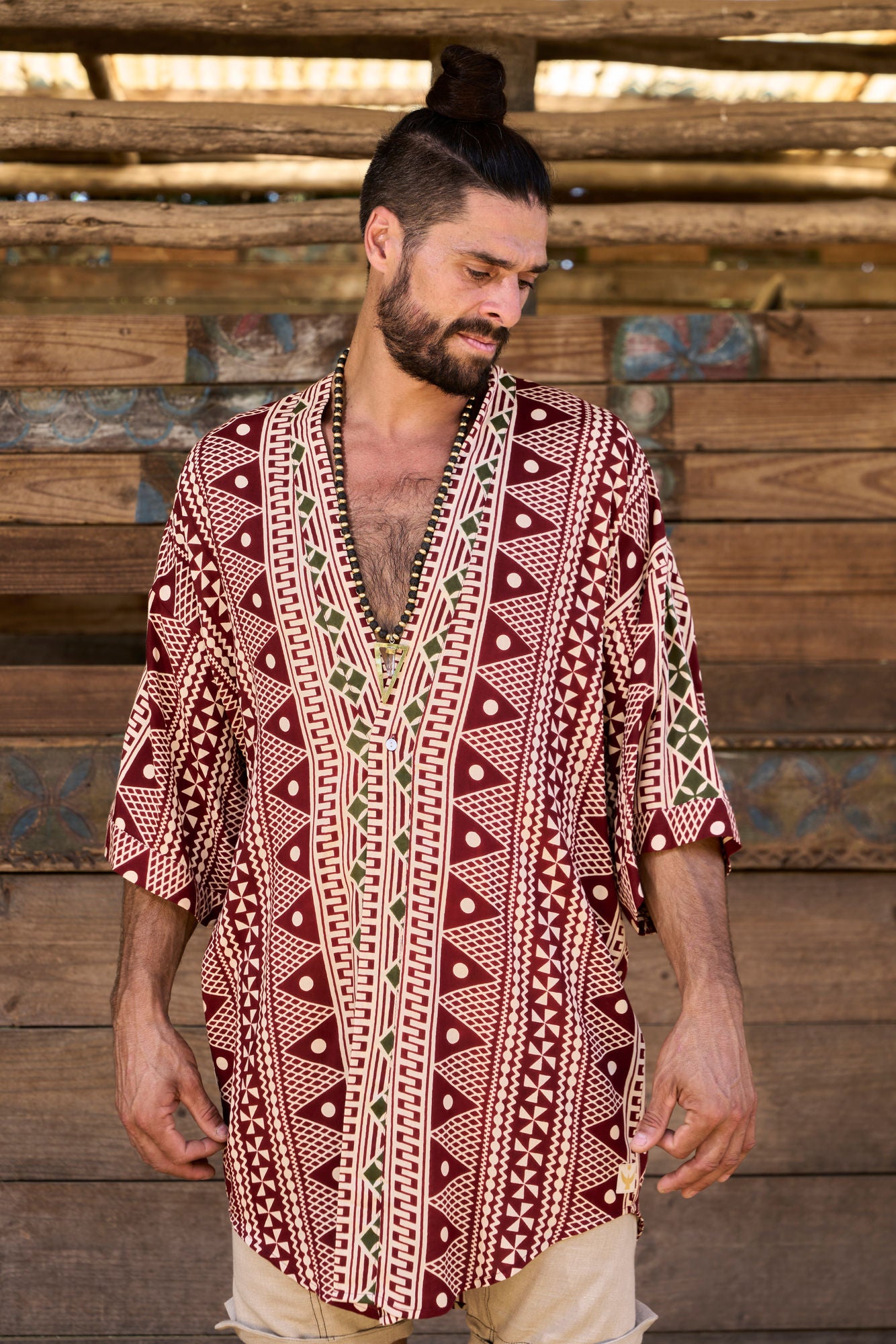 Red&G June Shirt - NAYWAJ Ibiza Shirts