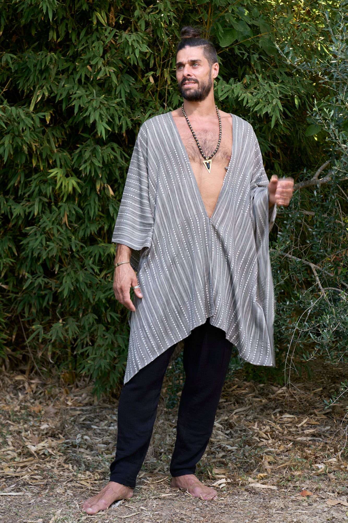 Lines Nara Poncho - NAYWAJ Ibiza Outerwear