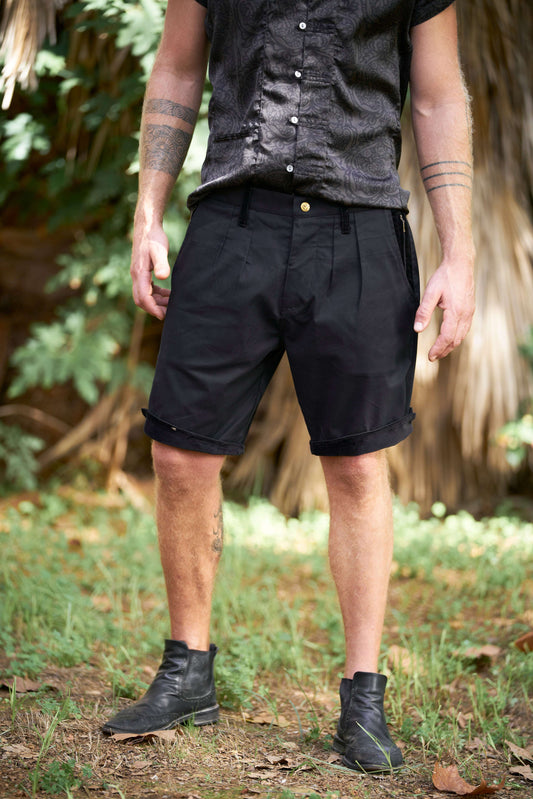 Black Chino Shorts - image 1