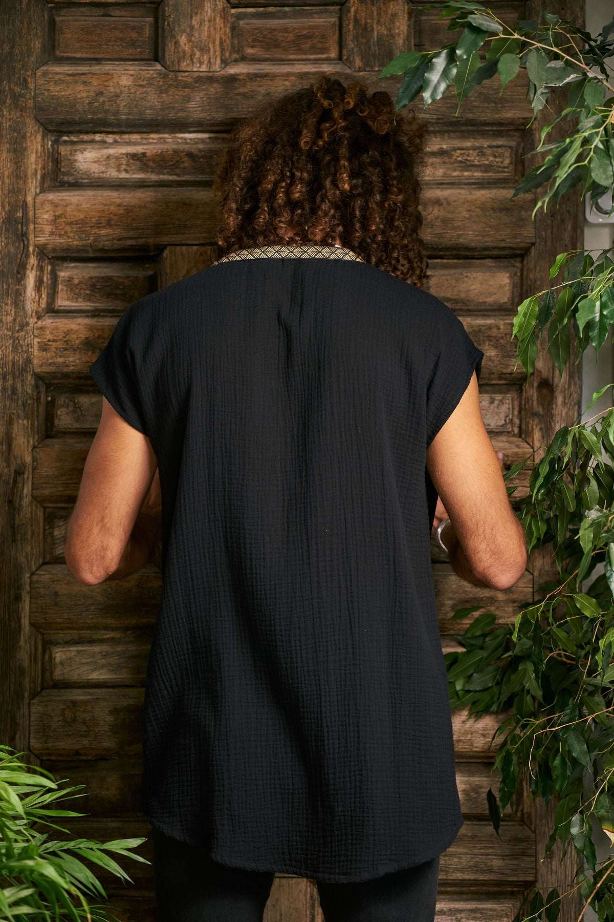 Black Orus Organic Tunic I - NAYWAJ Ibiza Tops