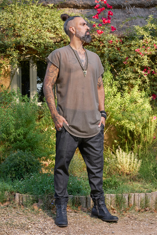 Green Lemuria T-Shirt - NAYWAJ Ibiza Tops