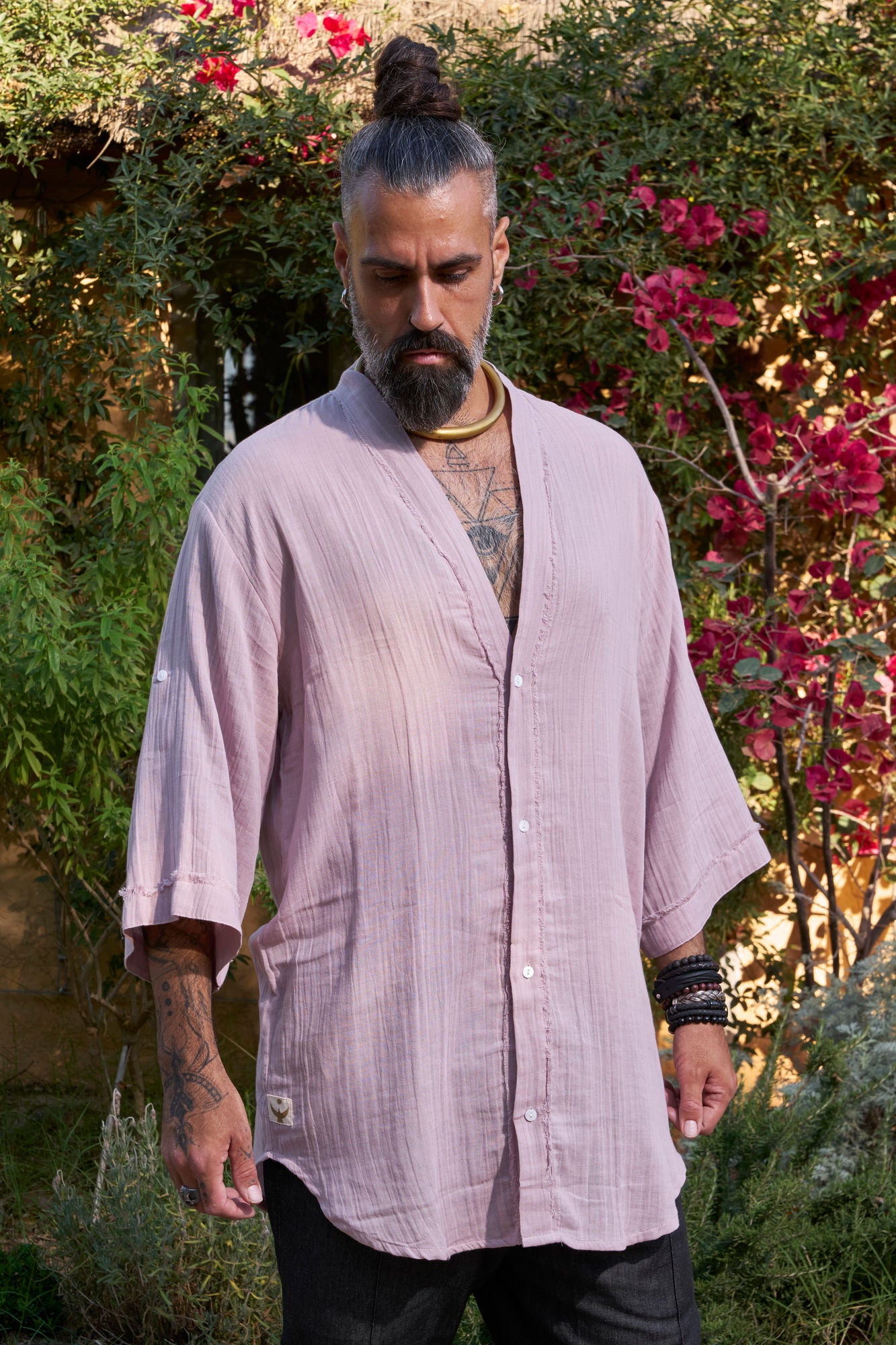 Purple Zeus Shirt - NAYWAJ Ibiza Shirts
