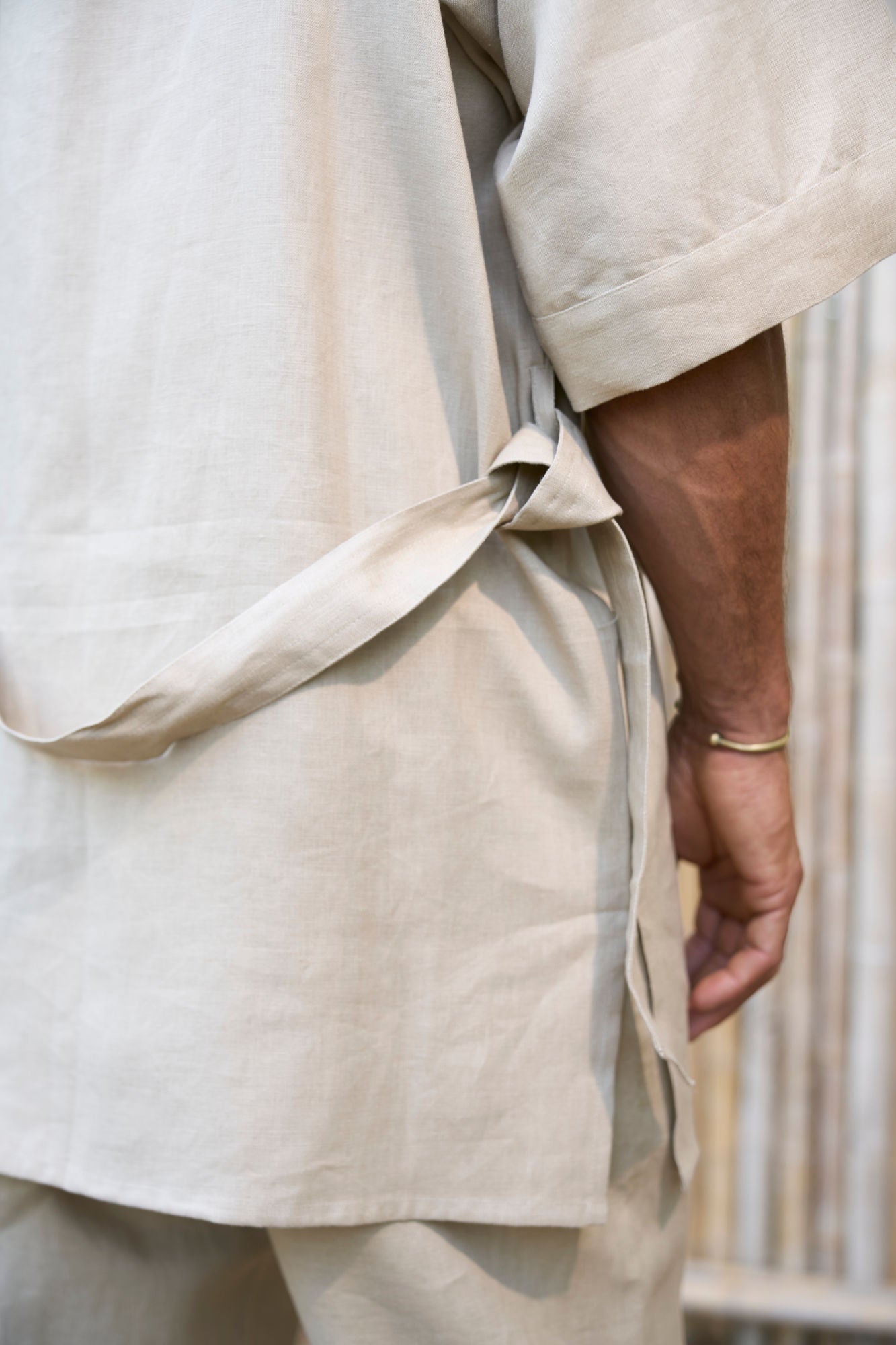Linen Kimono - NAYWAJ Ibiza Outerwear