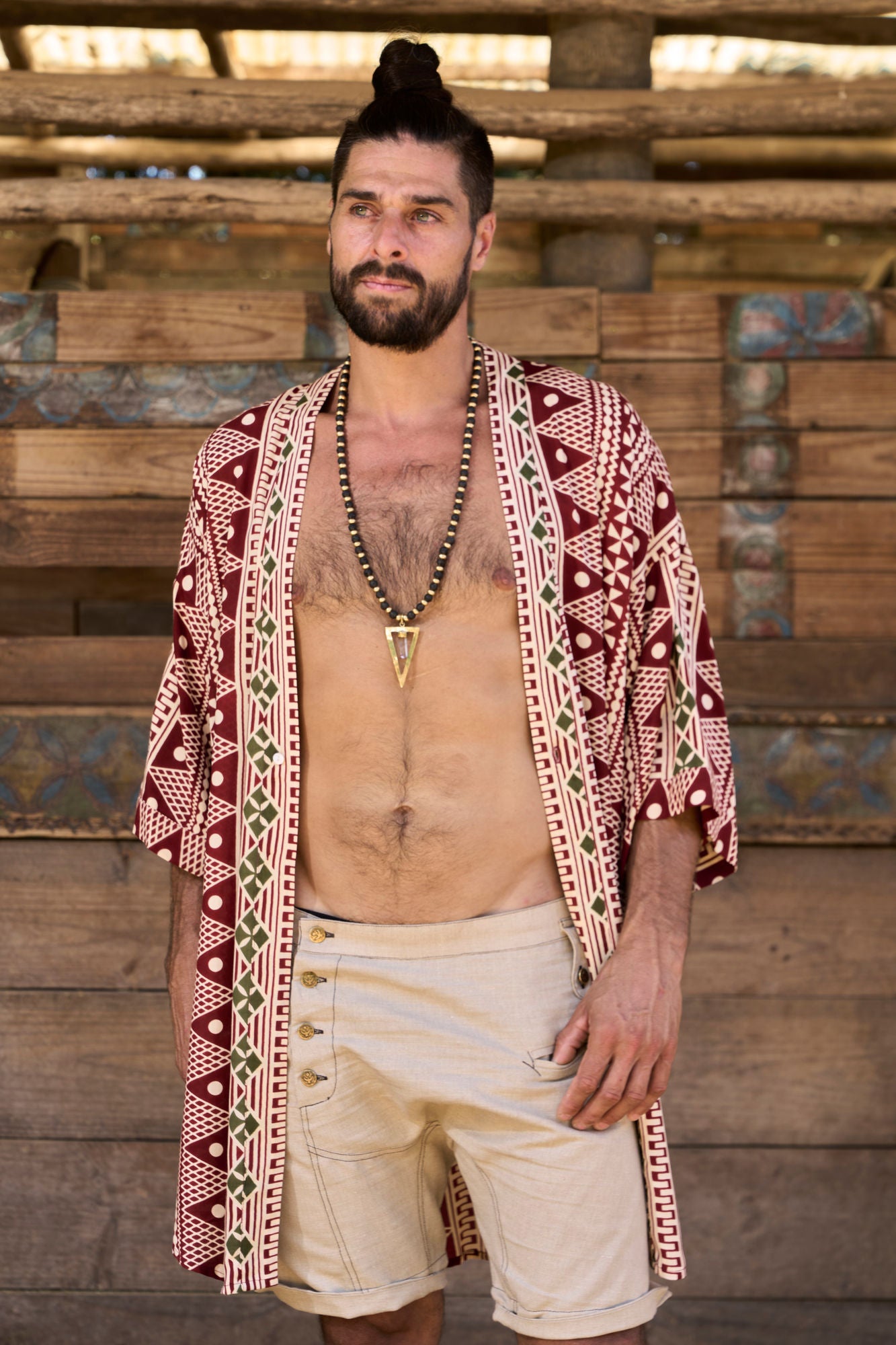 Red&G June Shirt - NAYWAJ Ibiza Shirts