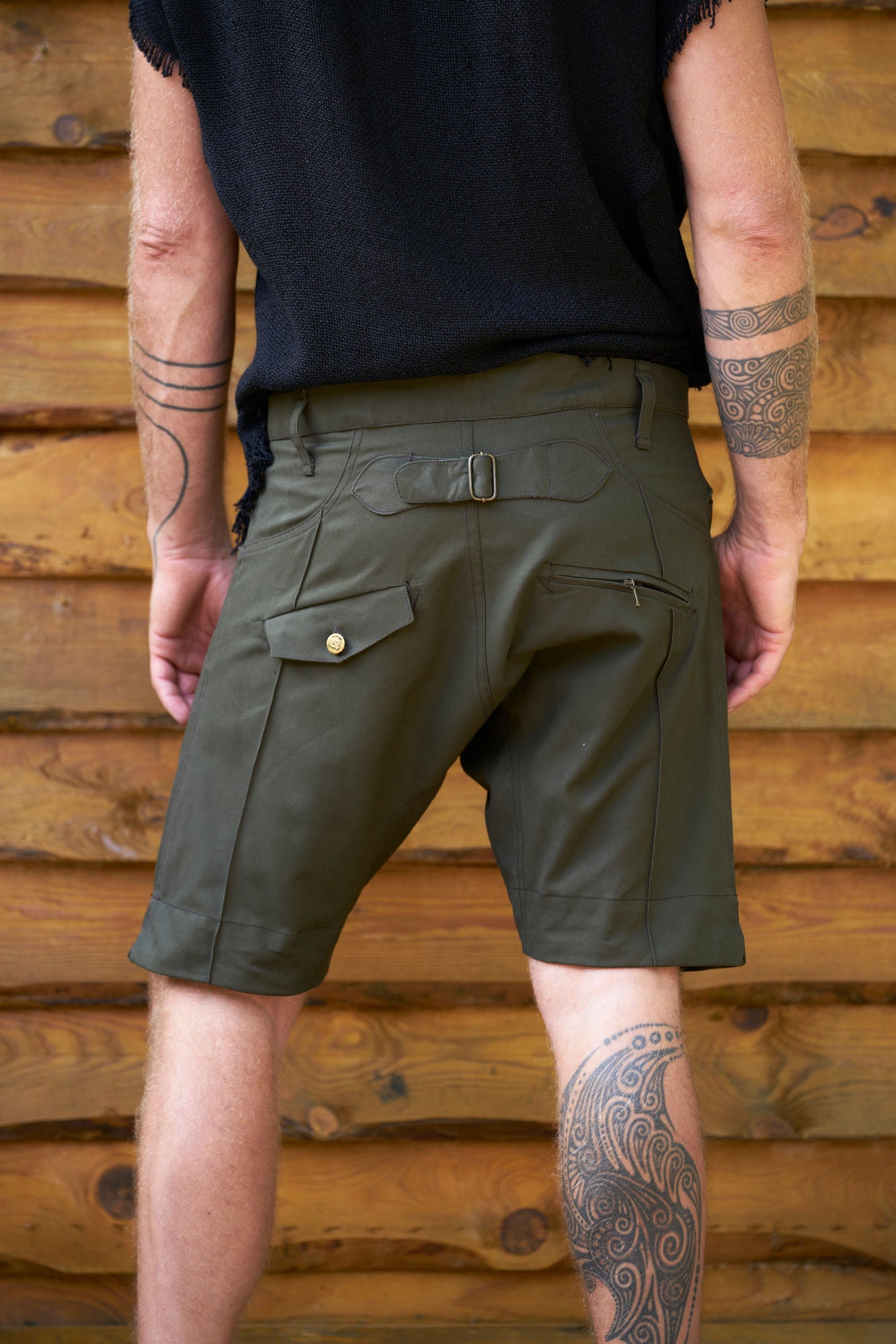 Dark Green Ibiza Shorts - NAYWAJ Ibiza Shorts
