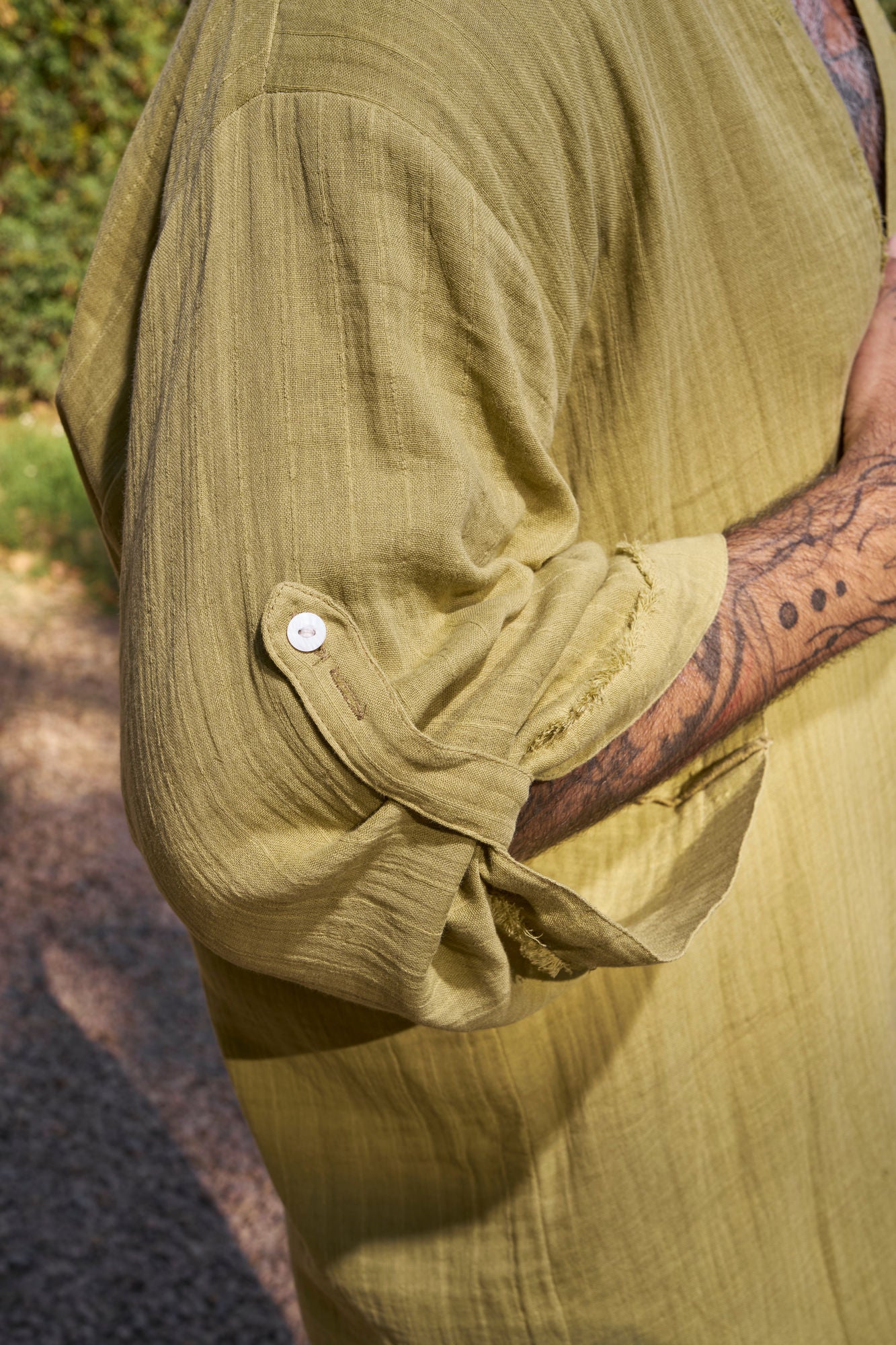 Green Zeus Shirt - NAYWAJ Ibiza Shirts