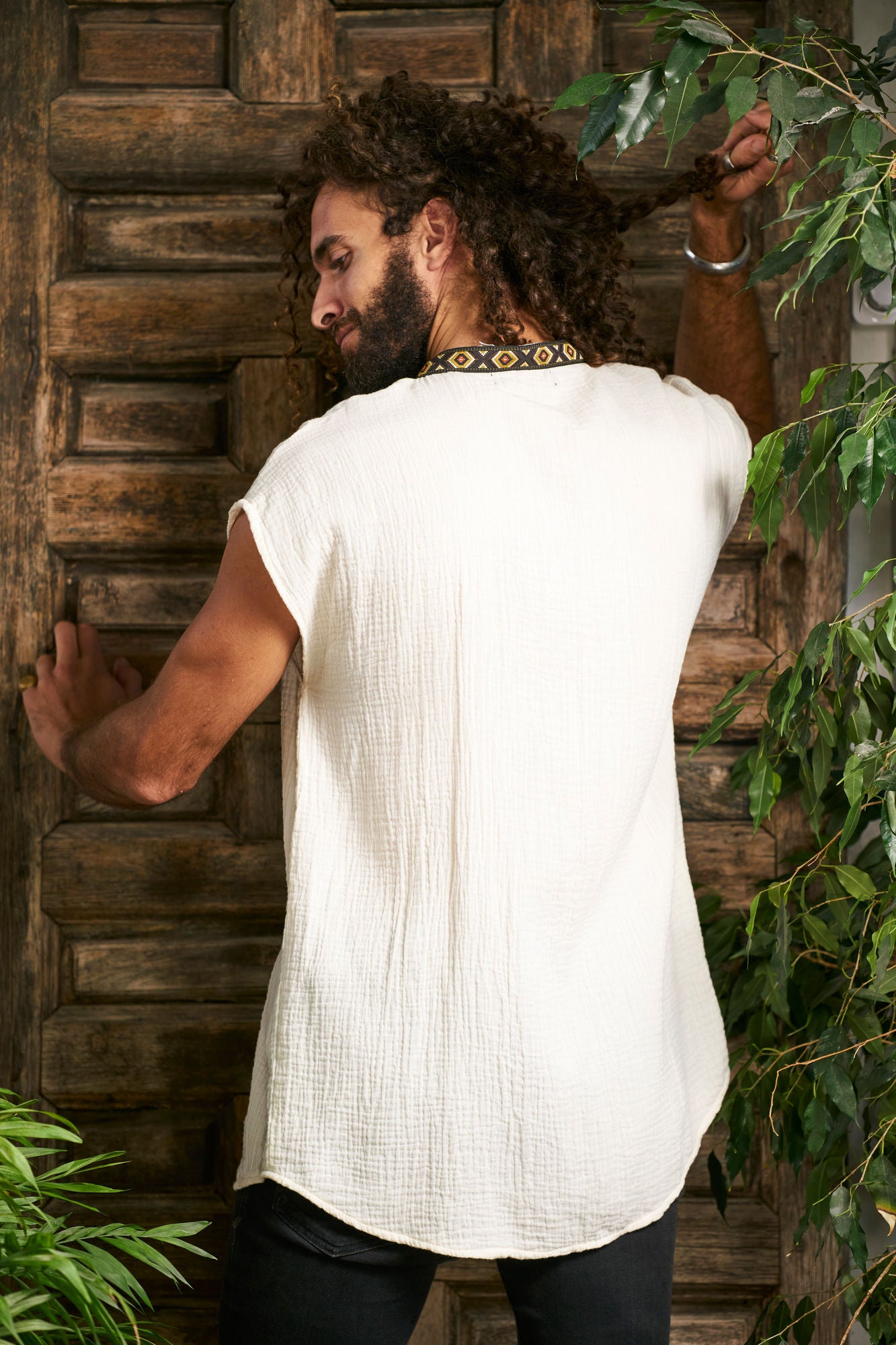 Off White Orus Organic Tunic III - NAYWAJ Ibiza Tops