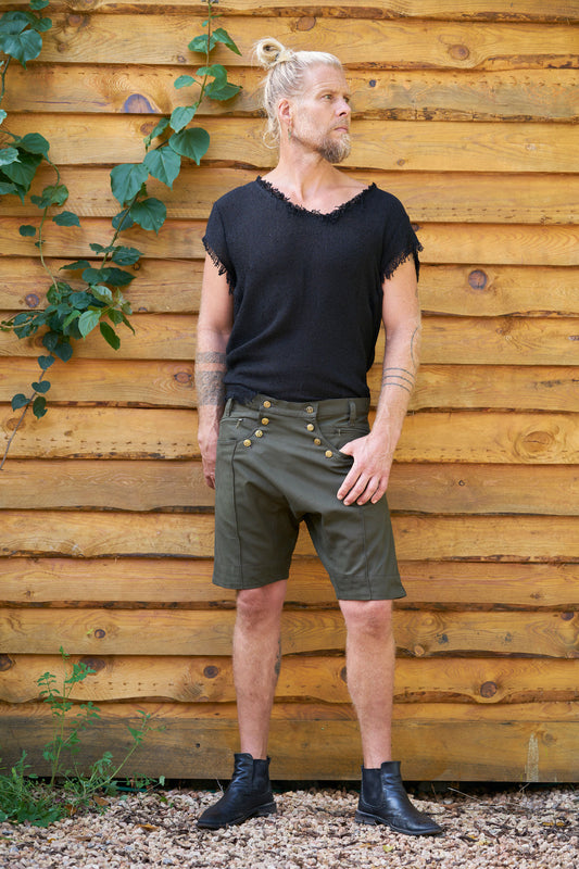 Dark Green Ibiza Shorts - NAYWAJ Ibiza Shorts
