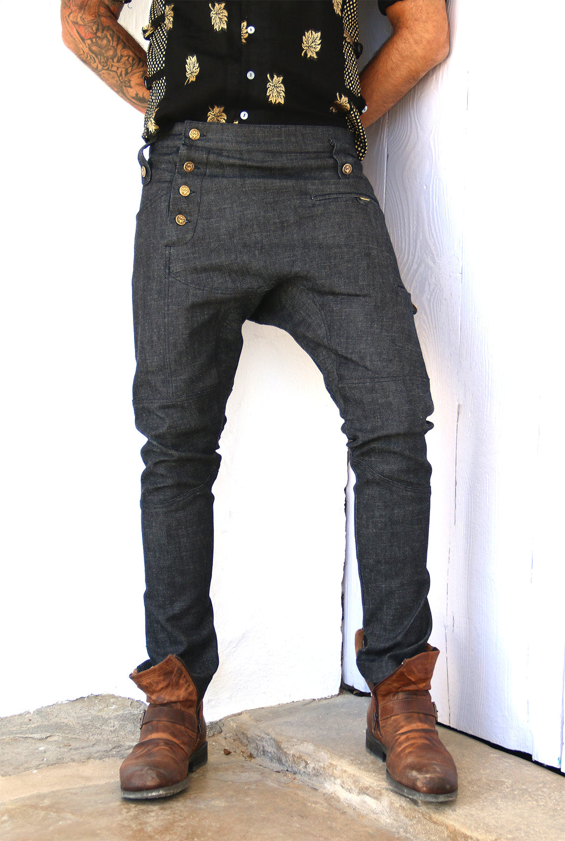 Denim Nattaka Pants - image 1
