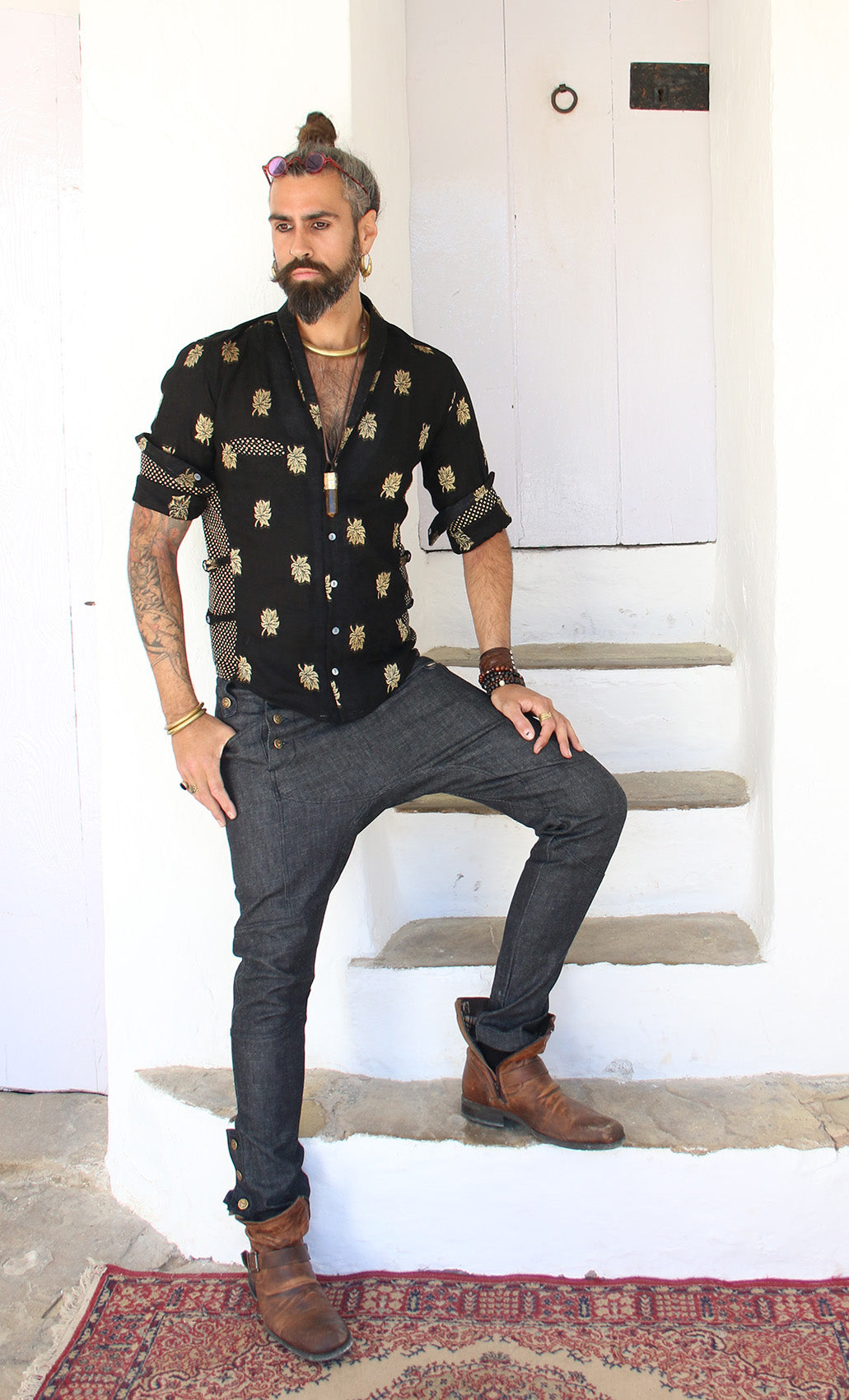 Denim Nattaka Pants - image 3