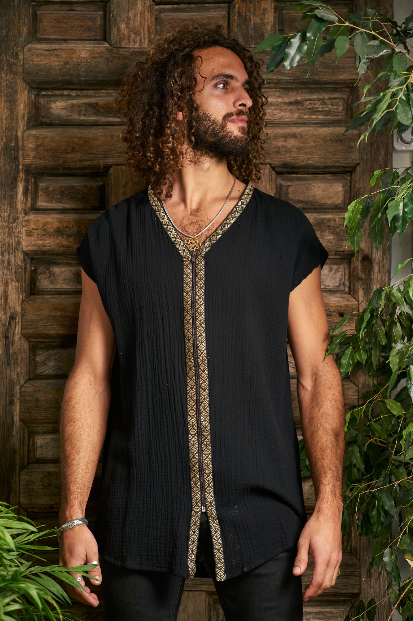 Black Orus Organic Tunic I - NAYWAJ Ibiza Tops