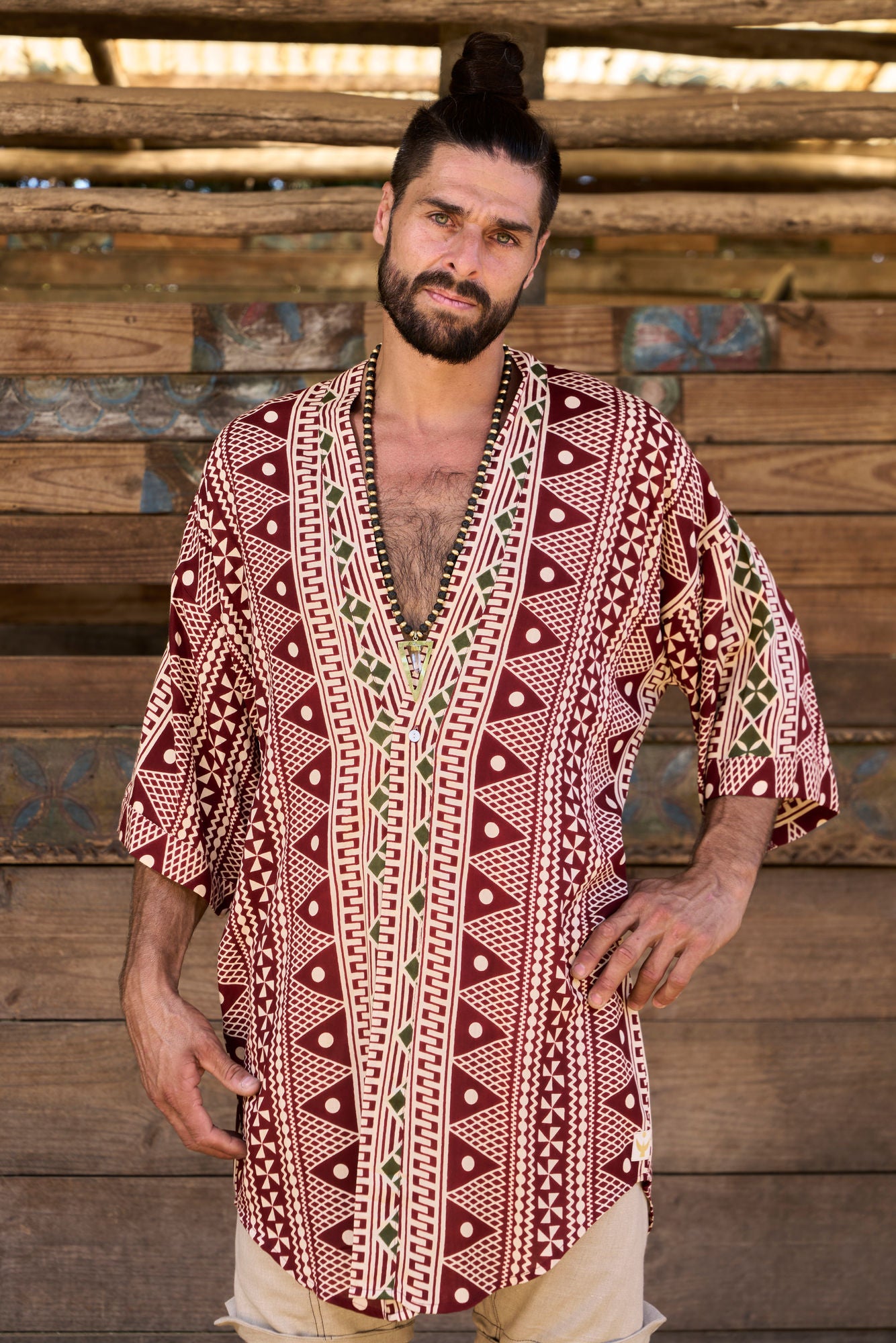 Red&G June Shirt - NAYWAJ Ibiza Shirts