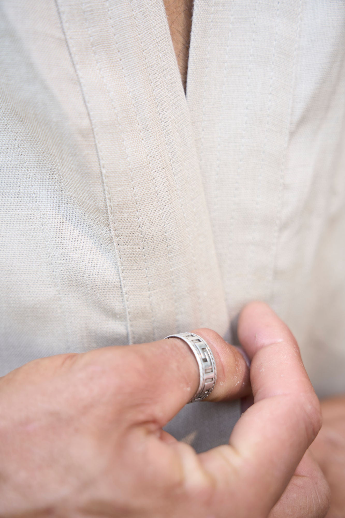 Linen Kimono - NAYWAJ Ibiza Outerwear