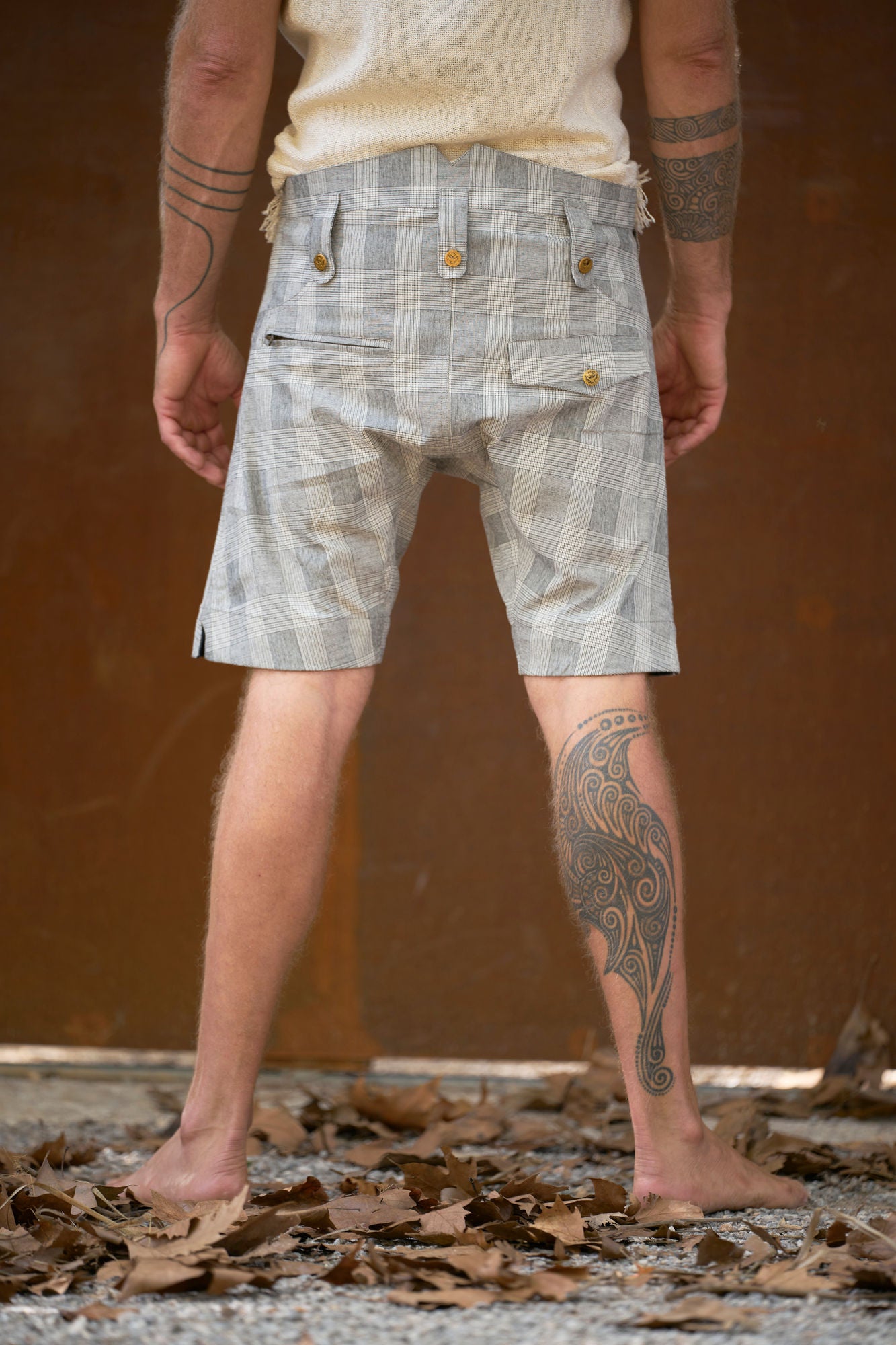 Plaid Nattaka shorts - NAYWAJ Ibiza Shorts