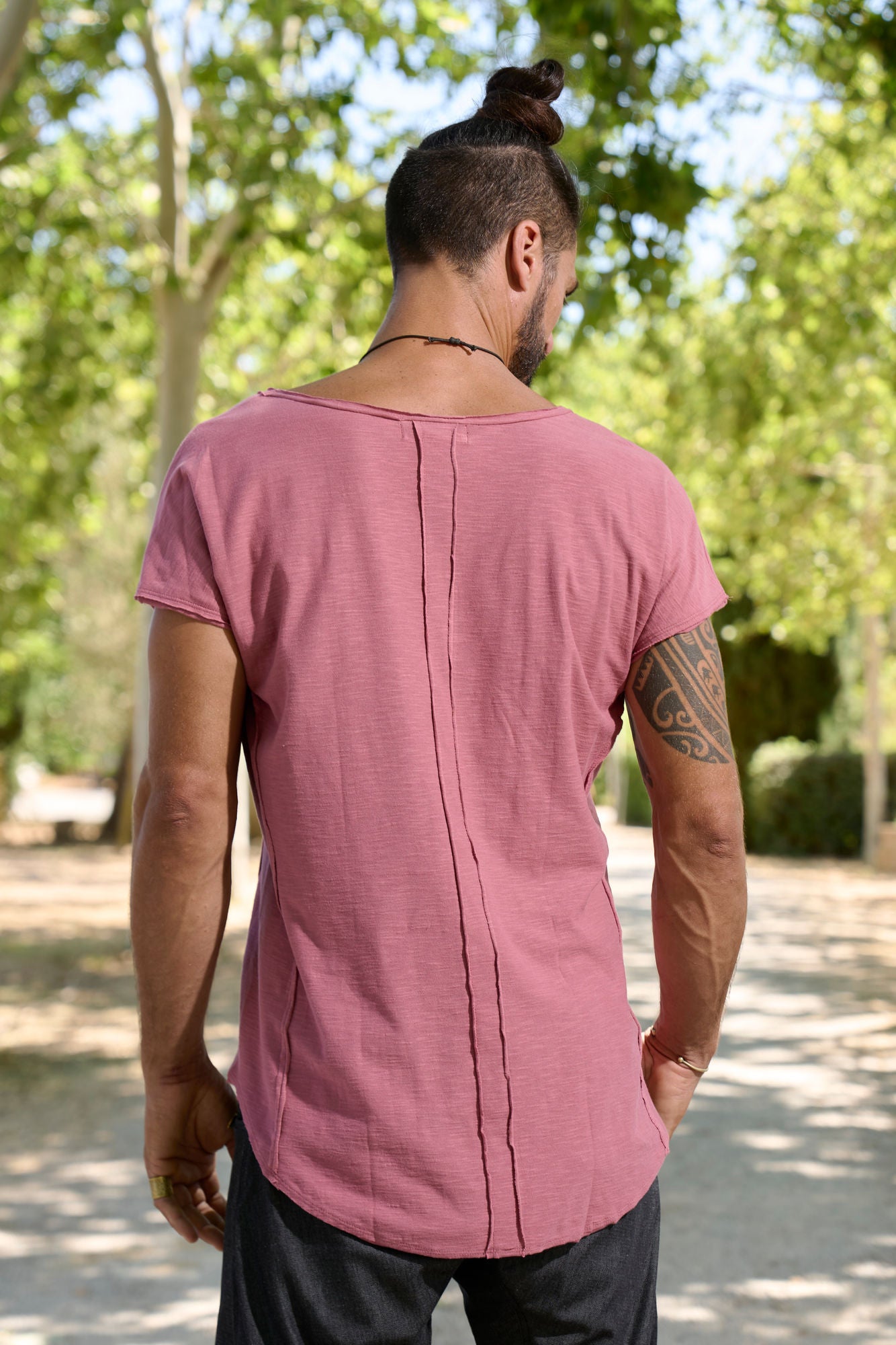Bordeaux Neo T-Shirt - NAYWAJ Ibiza Tops