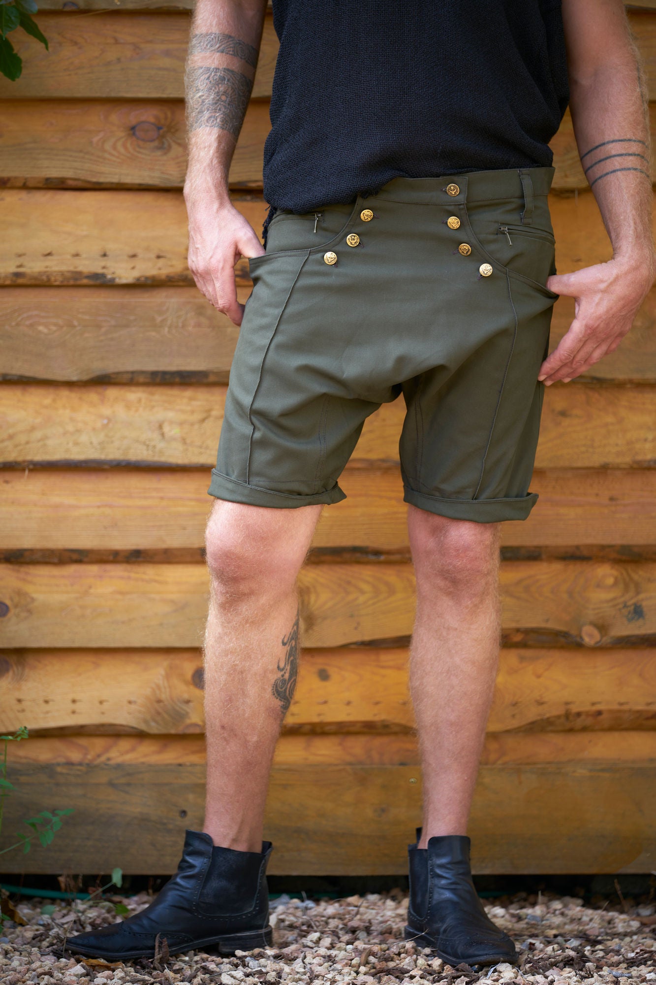 Dark Green Ibiza Shorts - NAYWAJ Ibiza Shorts