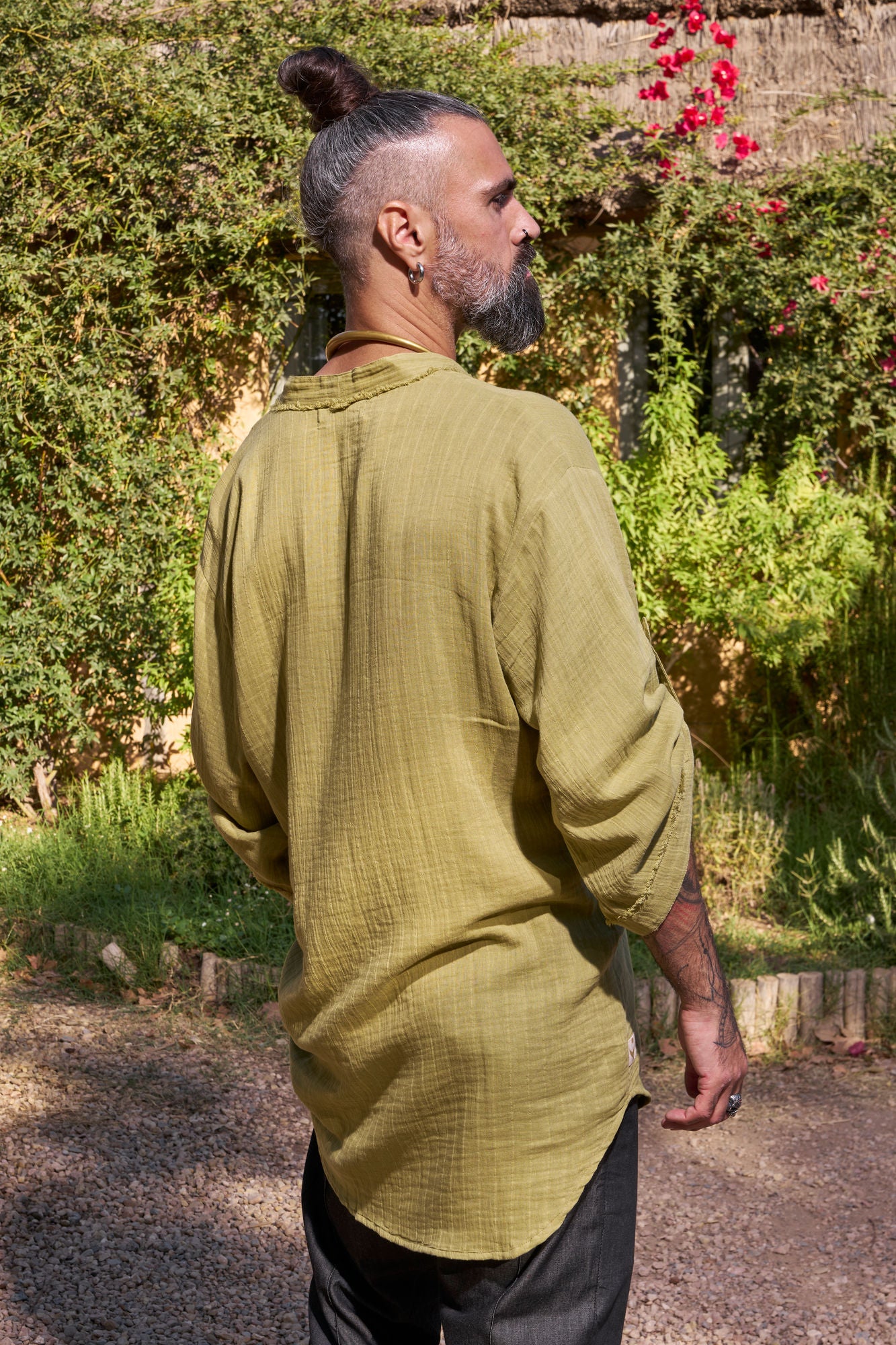 Green Zeus Shirt - NAYWAJ Ibiza Shirts
