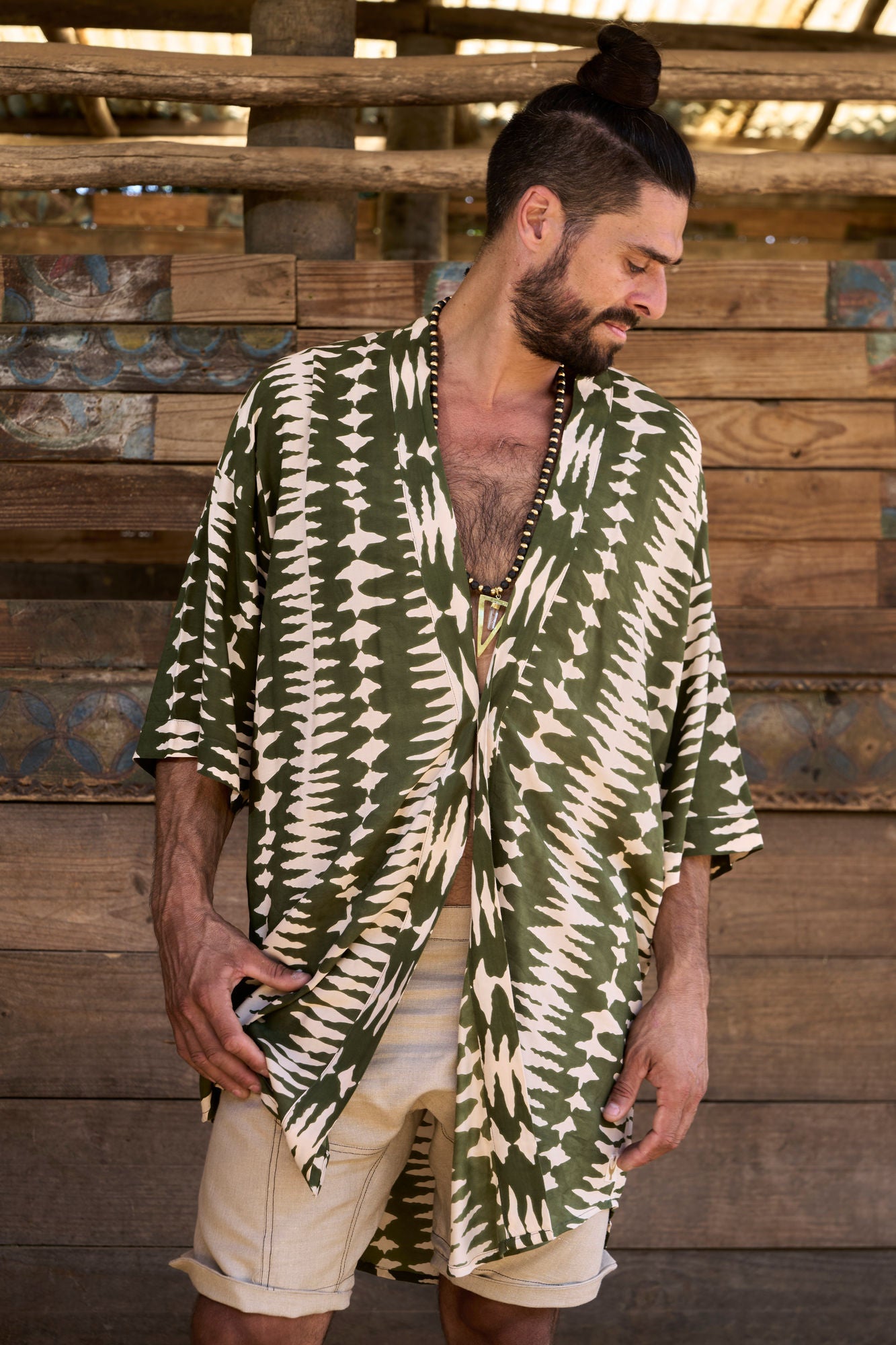 Green June Shirt - NAYWAJ Ibiza Shirts