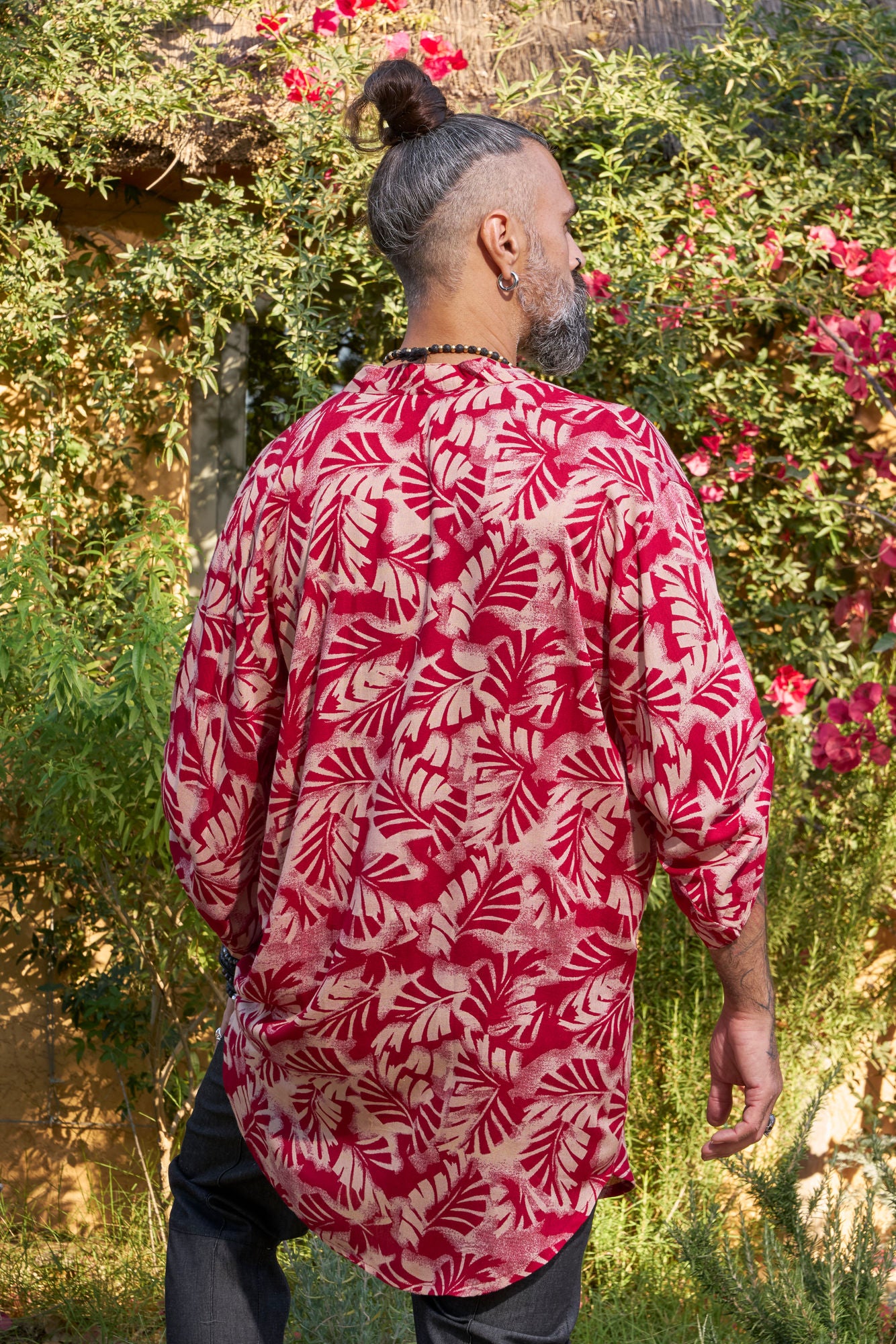 Red Zeus Shirt - NAYWAJ Ibiza Shirts