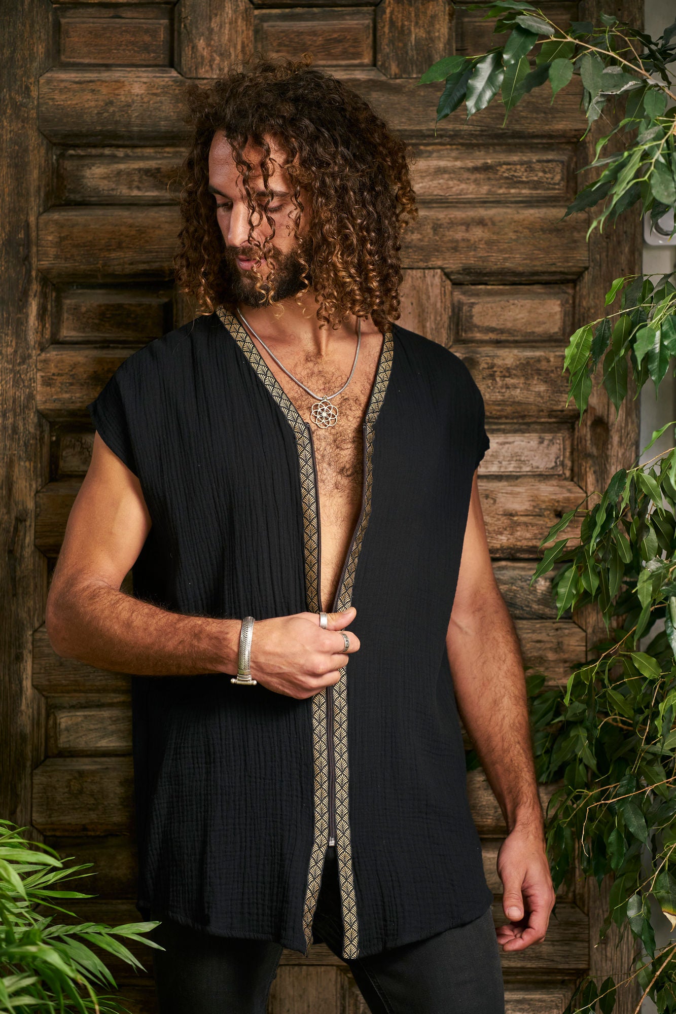 Black Orus Organic Tunic I - NAYWAJ Ibiza Tops