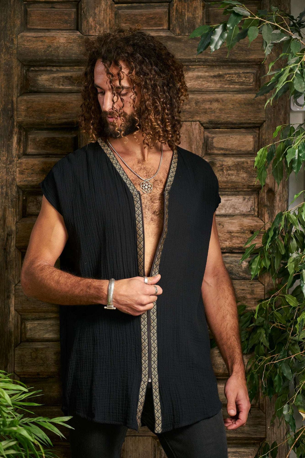 Black Orus Organic Tunic I - NAYWAJ Ibiza Tops