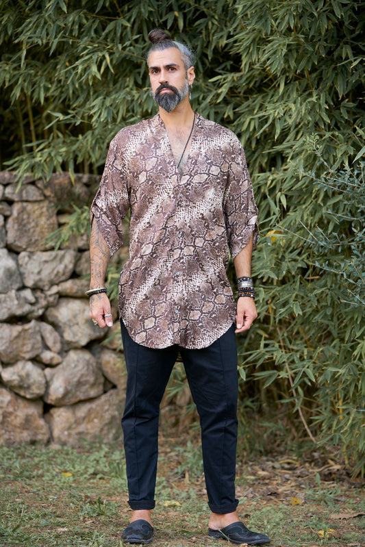 Snake Zeus Shirt - NAYWAJ Ibiza Shirts