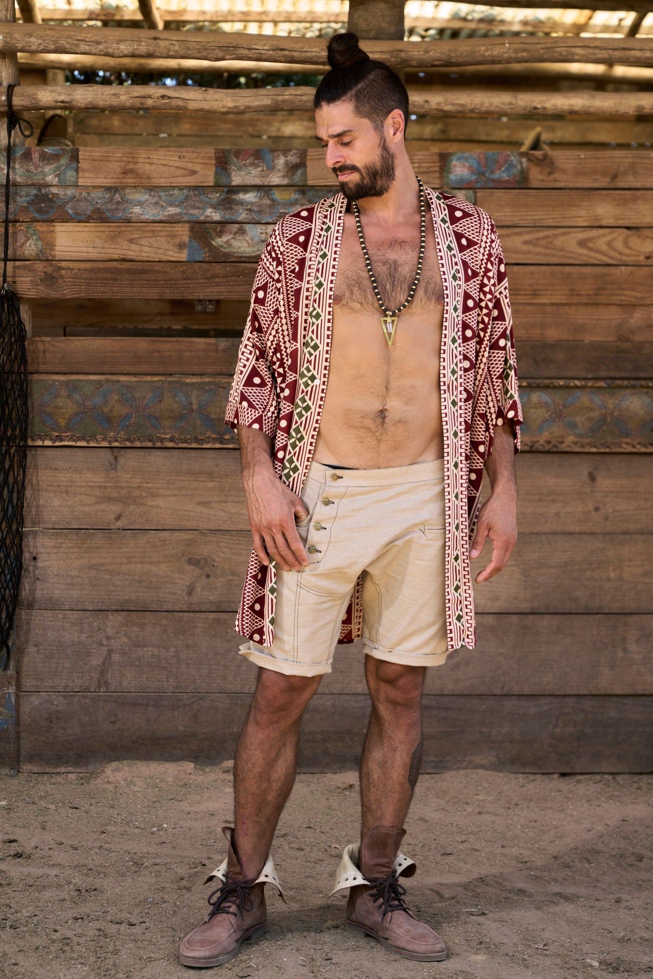 Red&G June Shirt - NAYWAJ Ibiza Shirts