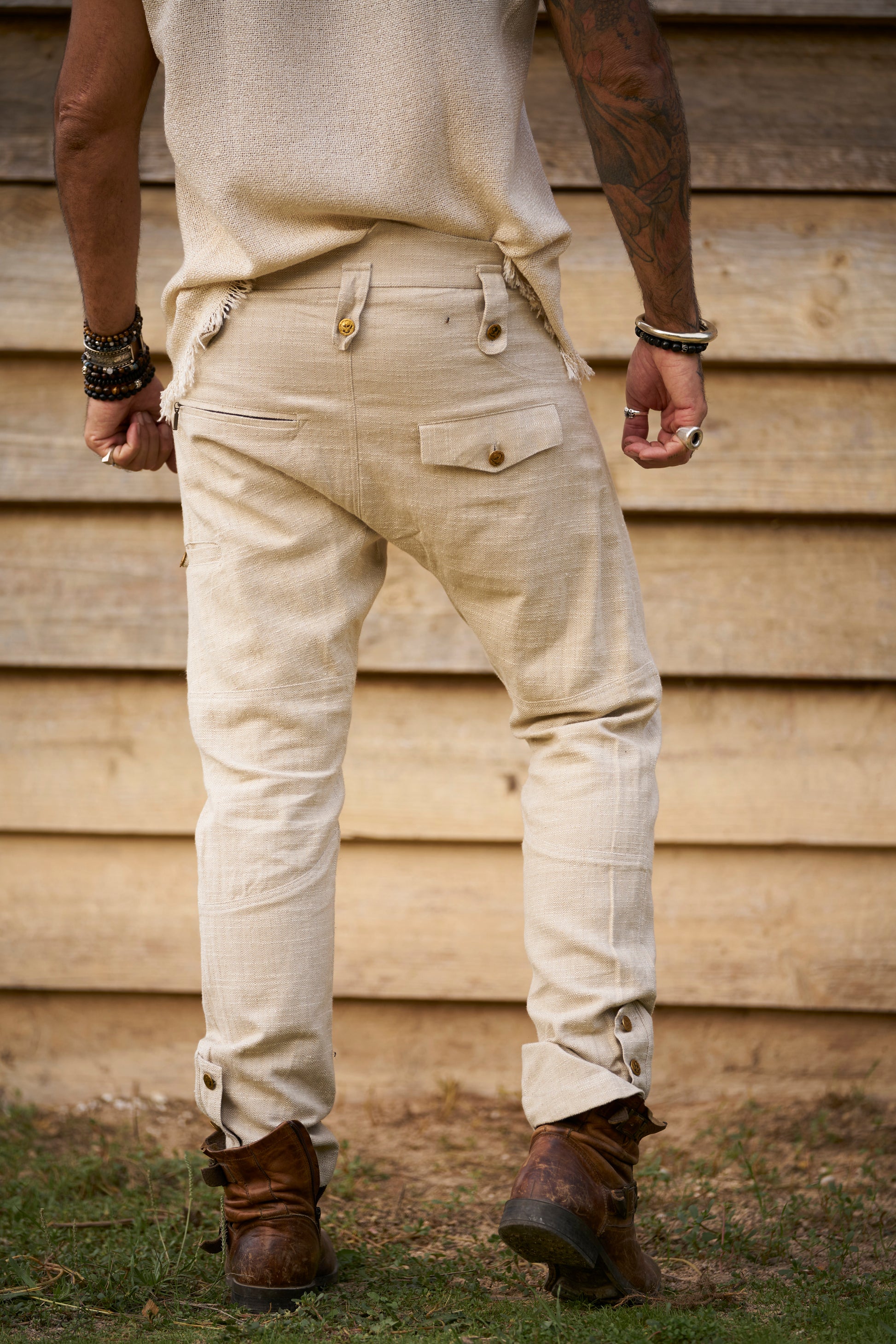 Ecru Nattaka Pants - image 4