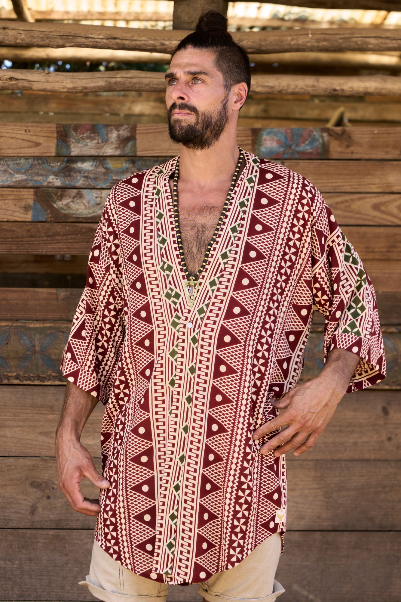 Red&G June Shirt - NAYWAJ Ibiza Shirts