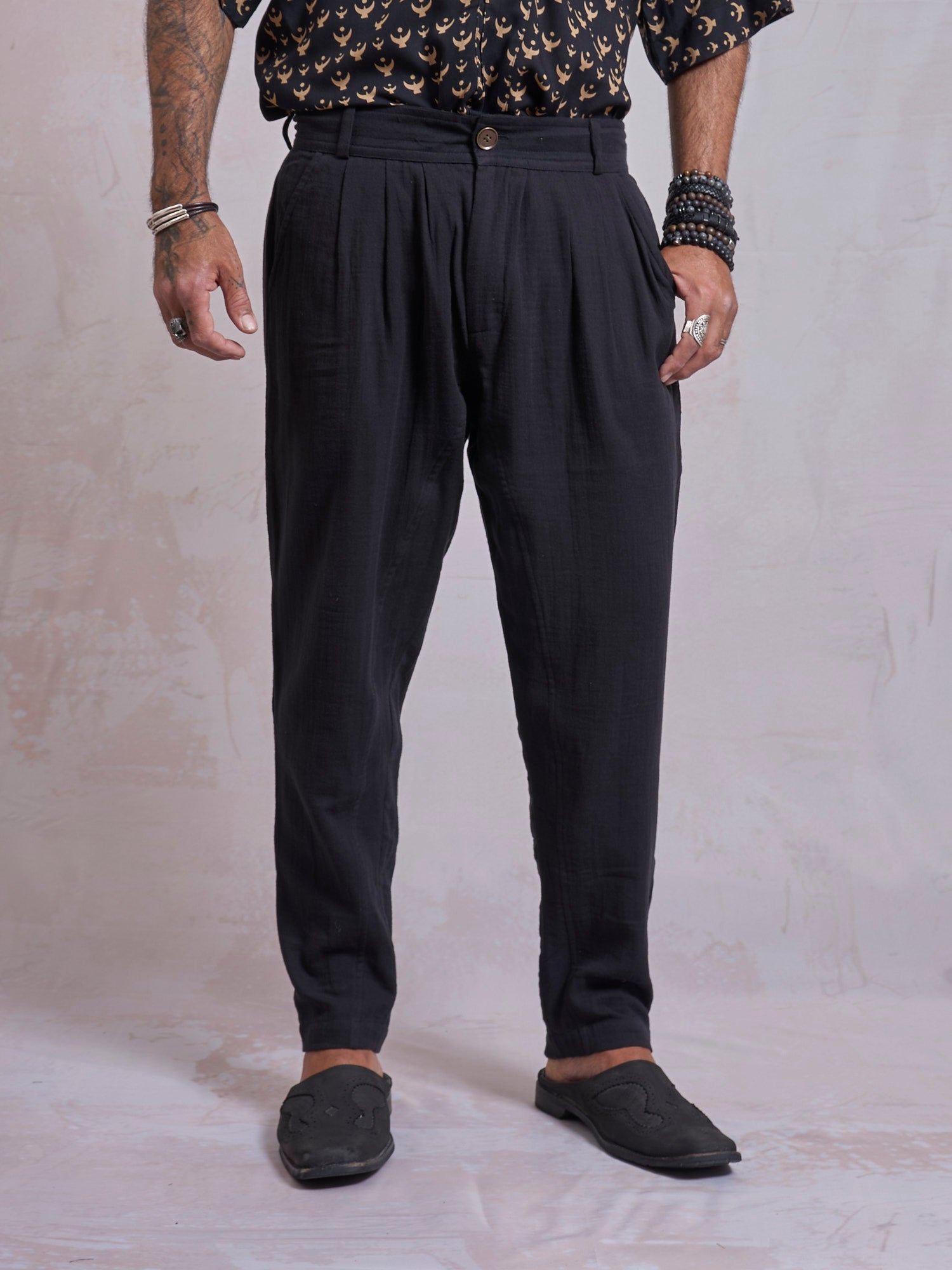 Black Casual Pants - image 1