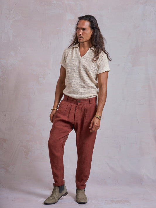 Terracotta Casual Pants - image 2