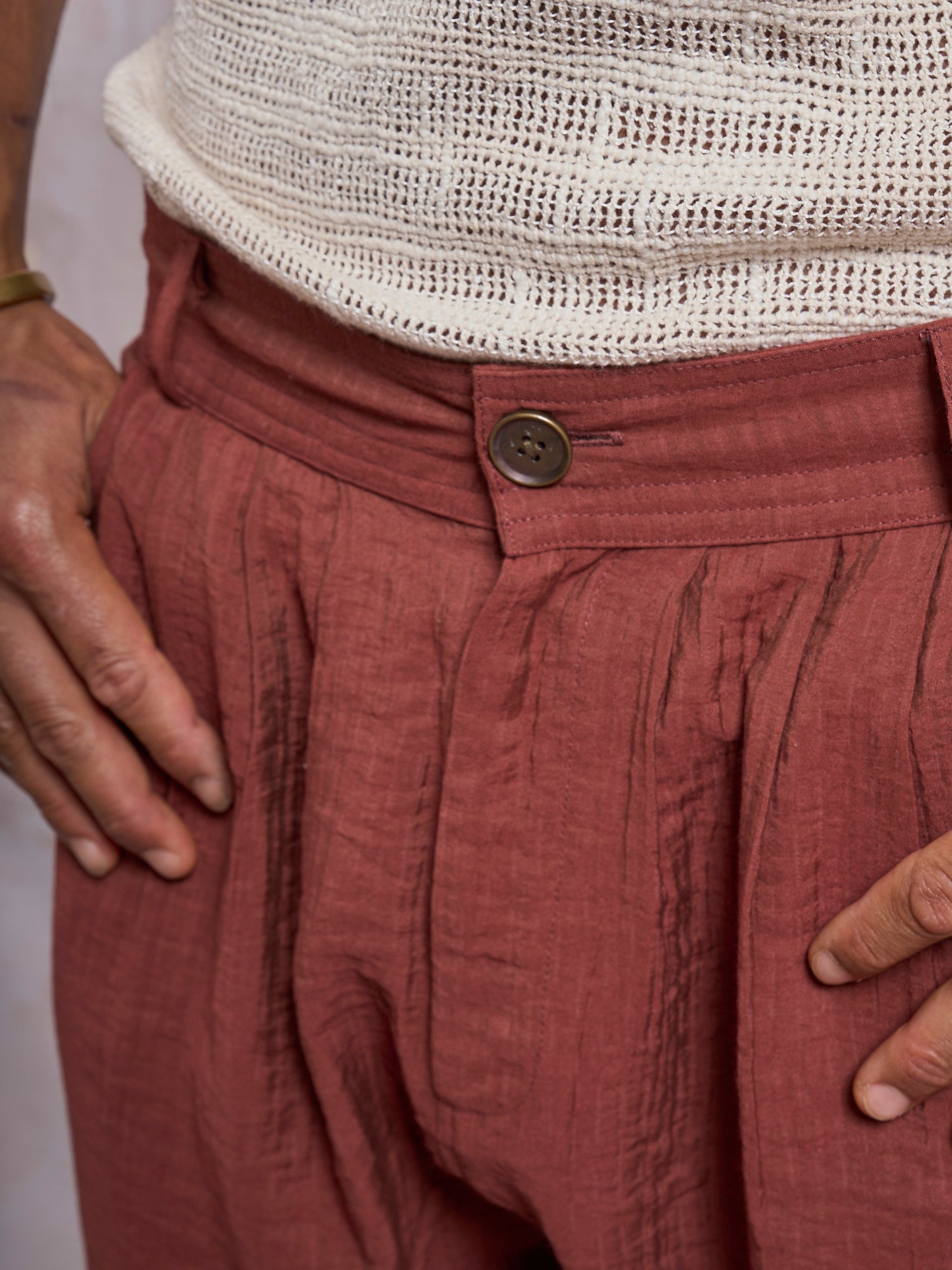 Terracotta Casual Pants - image 4