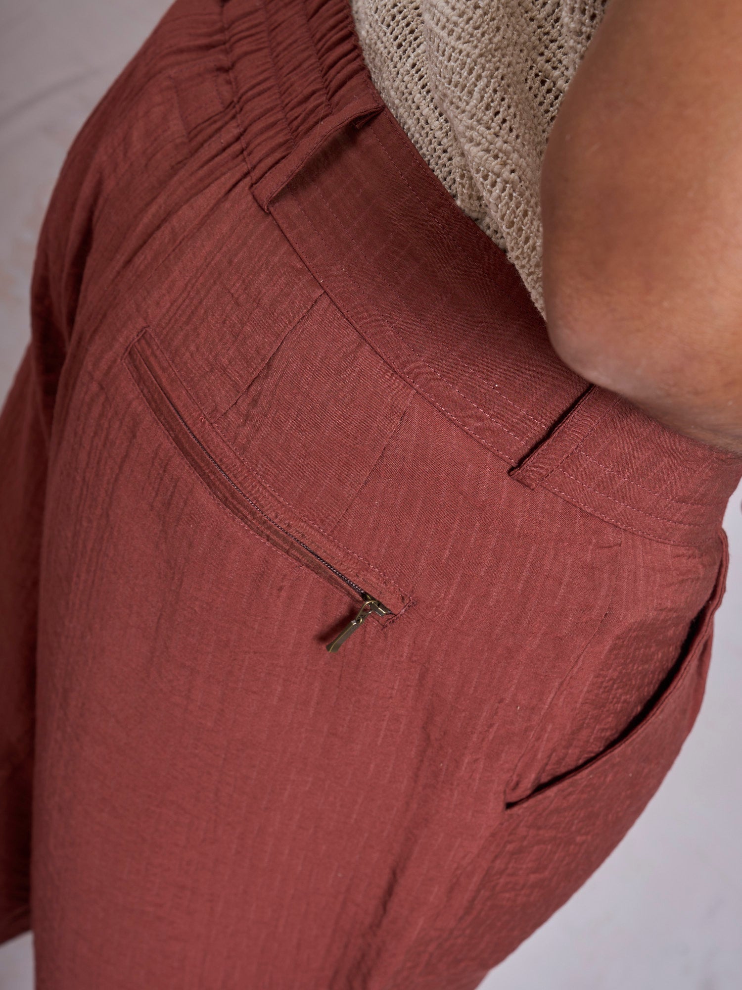 Terracotta Casual Pants - image 5
