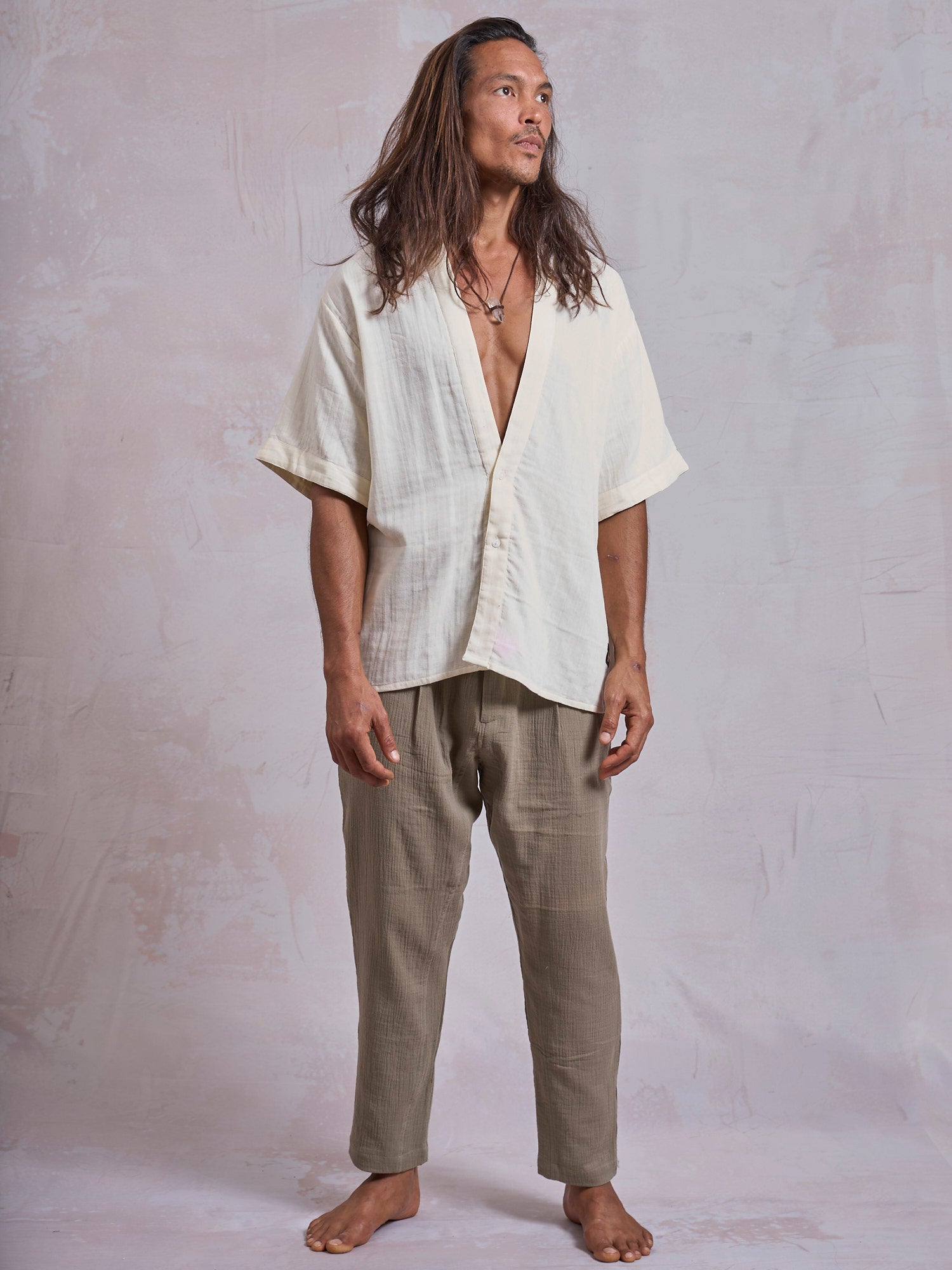 Ecru Casual Shirt - image 4
