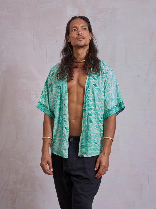 Green Casual Shirt - image 1