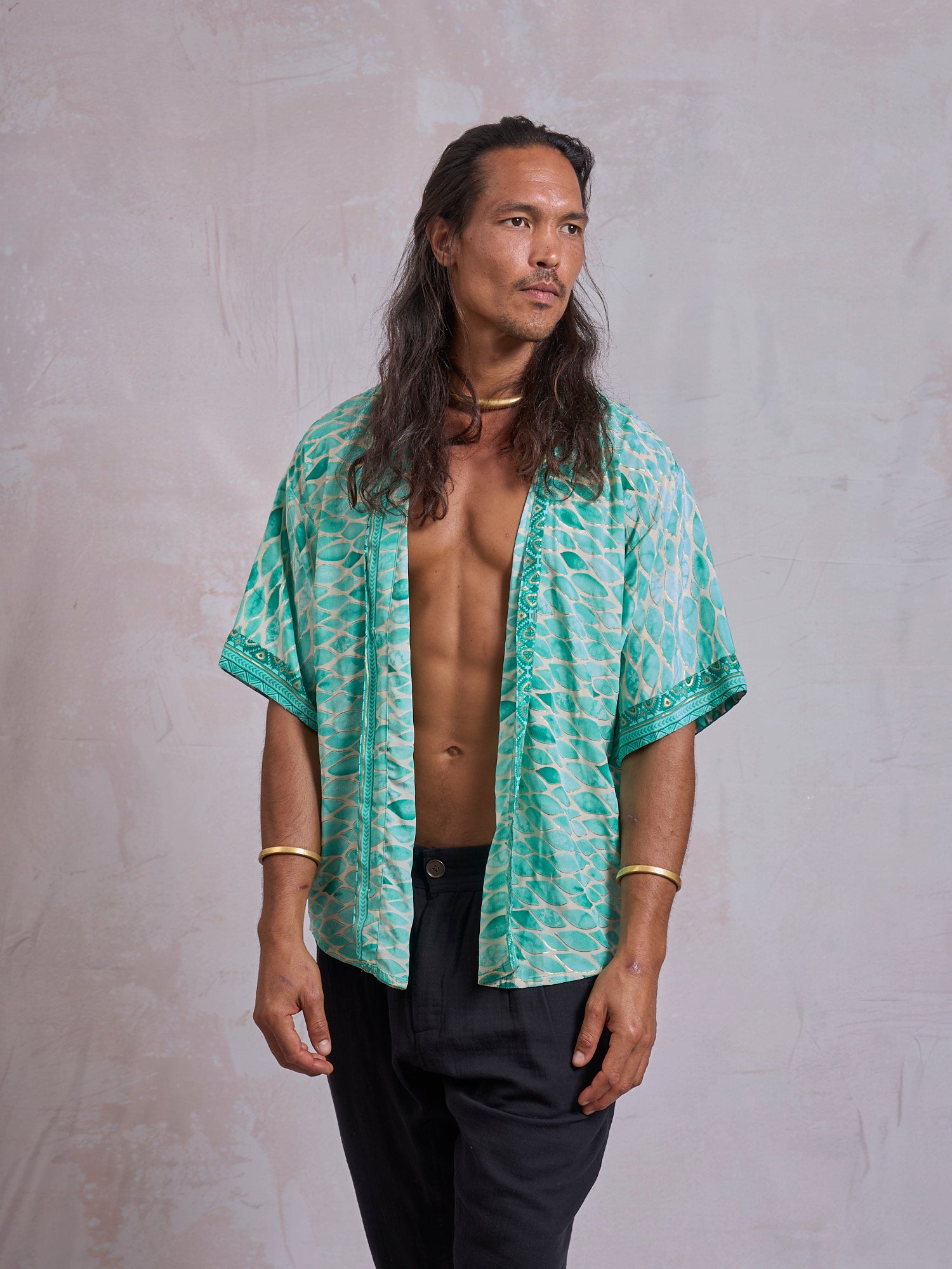 Green Casual Shirt - image 4