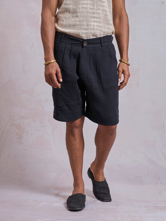 Black Casual Shorts - image 2