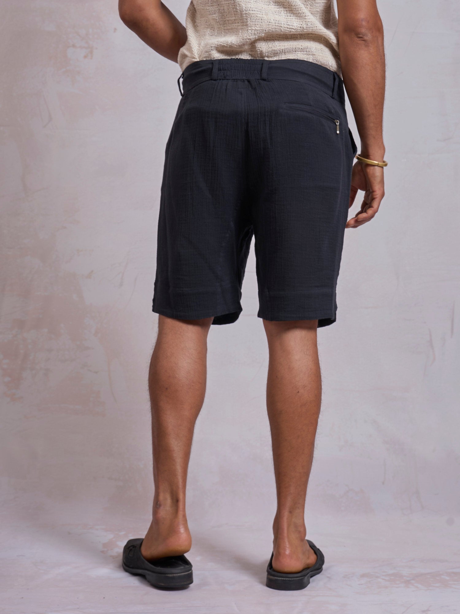 Black Casual Shorts - image 4