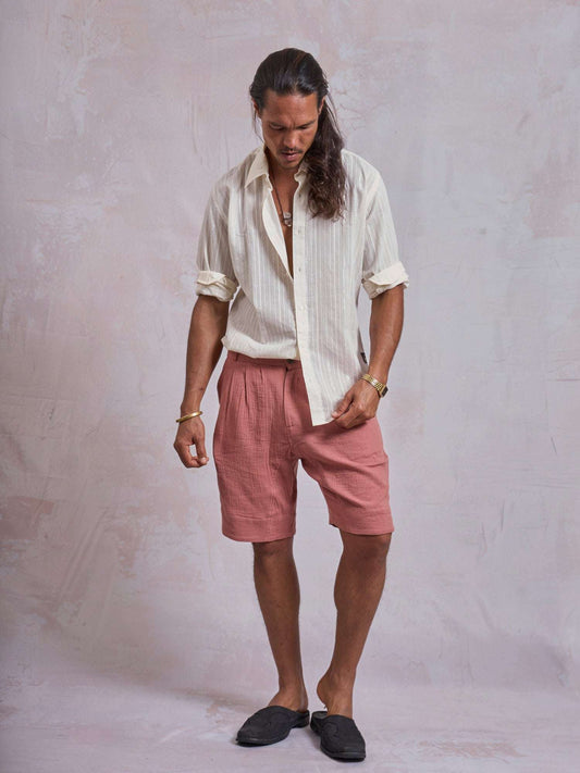 Light Terracotta Casual Shorts - image 2